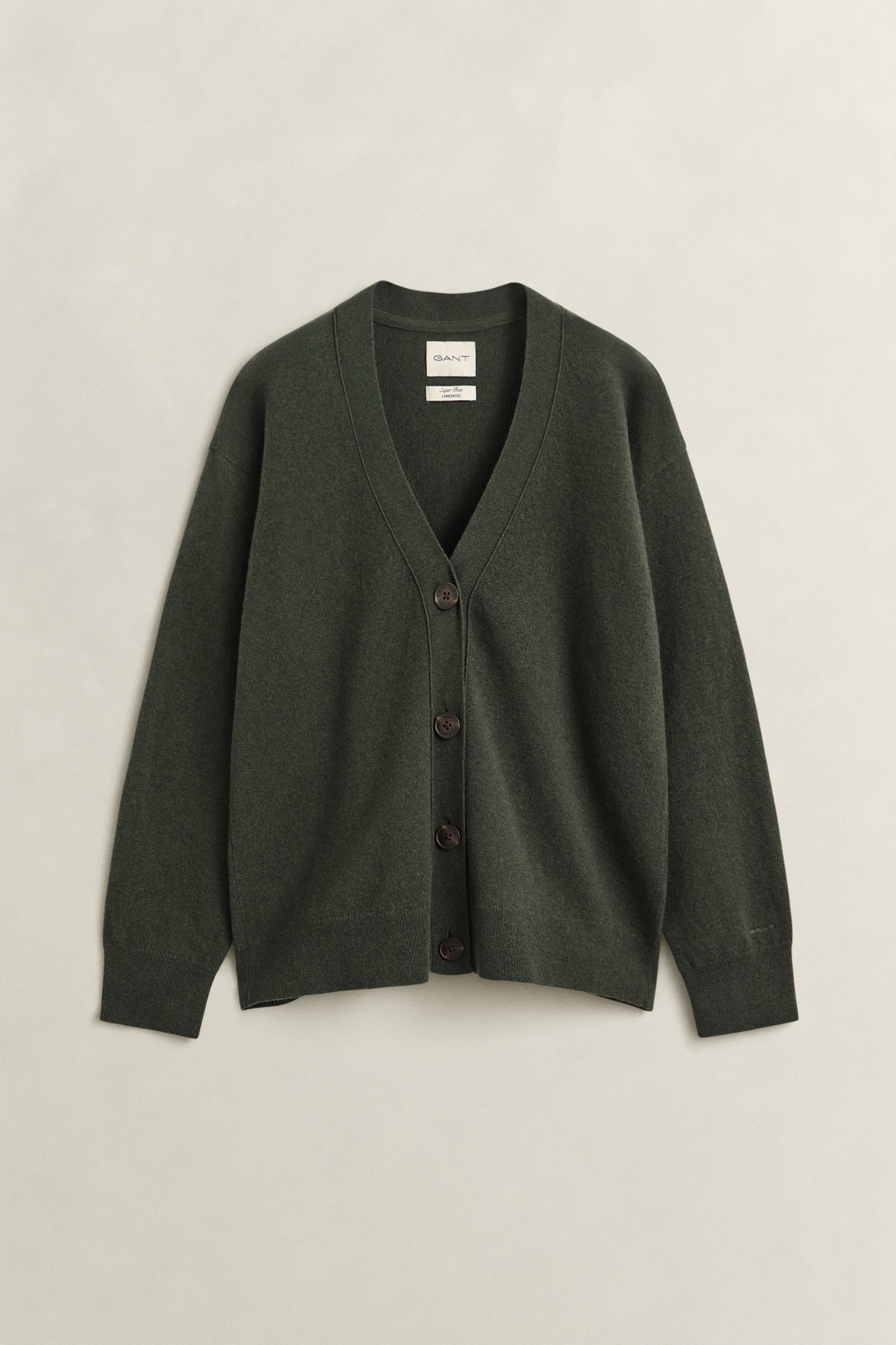 Gant Cardigan »SUPERFINE LAMBSWOOL« in Woll-Qualität