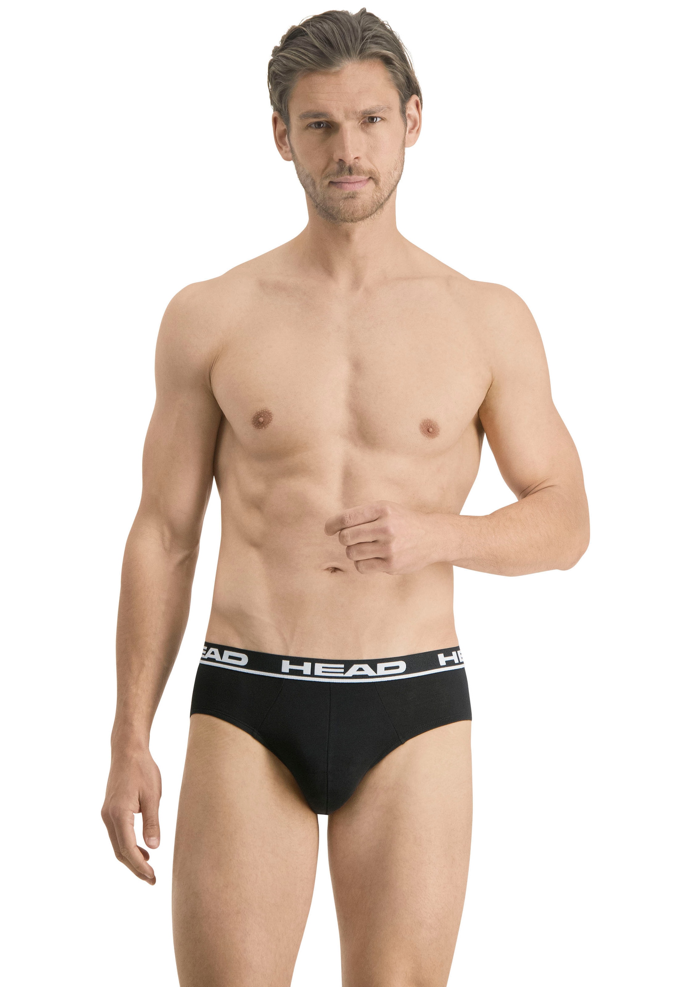 Head Slip »HEAD MEN BRIEF«, (2er Pack), ohne Eingriff, Logobund
