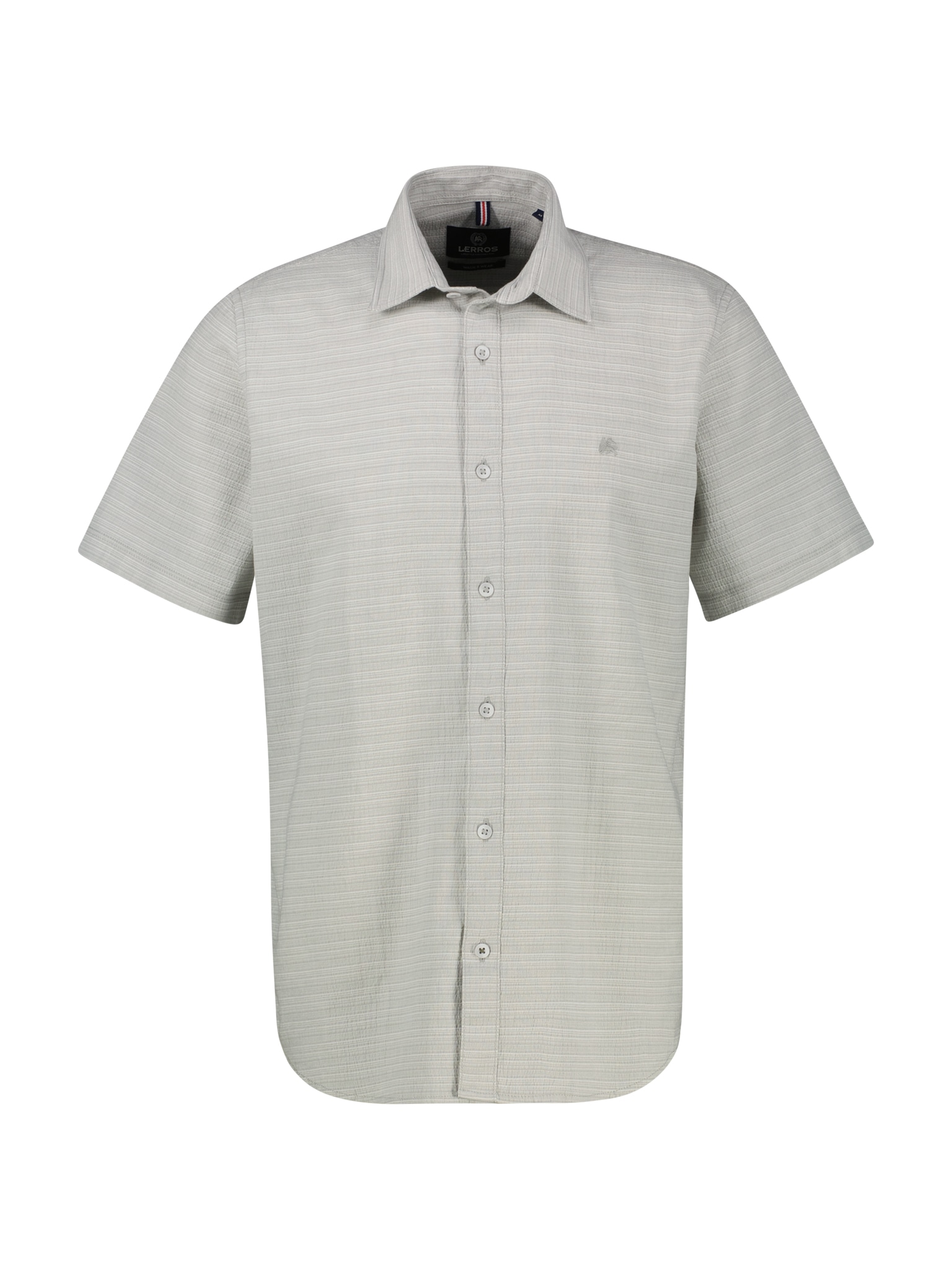 LERROS Kurzarmhemd mit Logo Stickerei