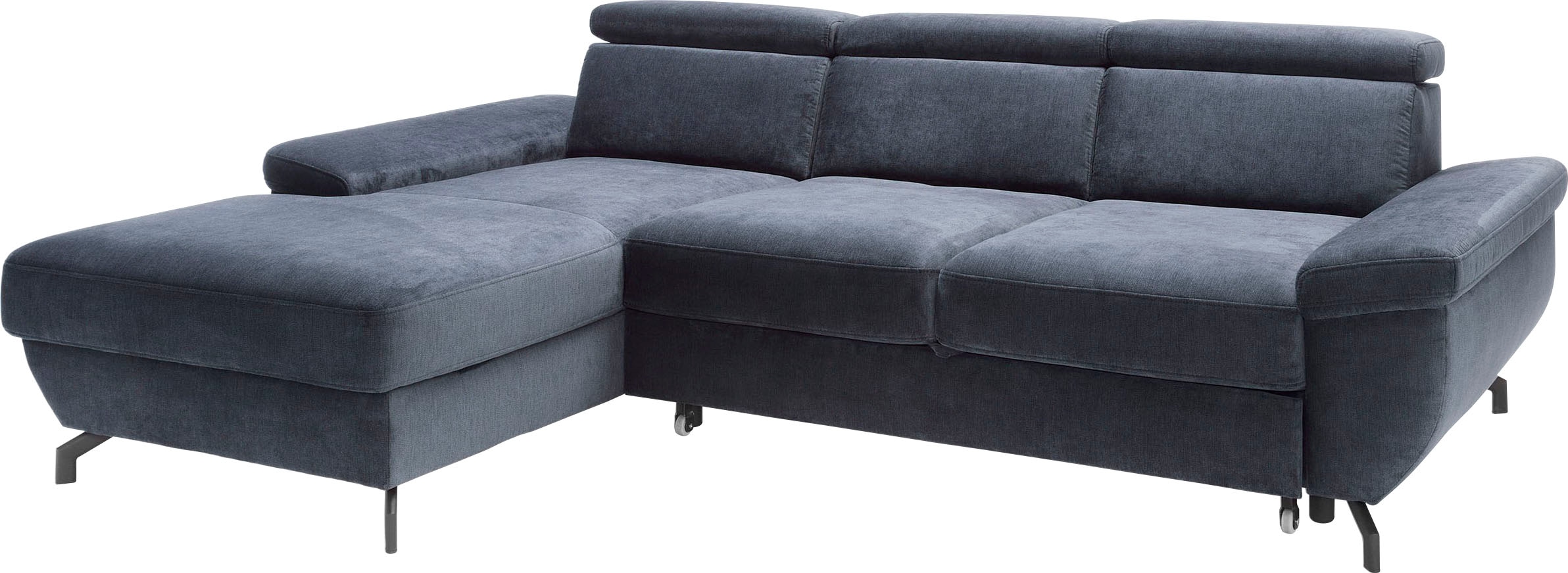 TRENDMANUFAKTUR Ecksofa »Rima, multifunktionales Sofa, L-Form,«, mit Bettfunktion, Bettkasten, Kopf- und Sitztiefenverstellung