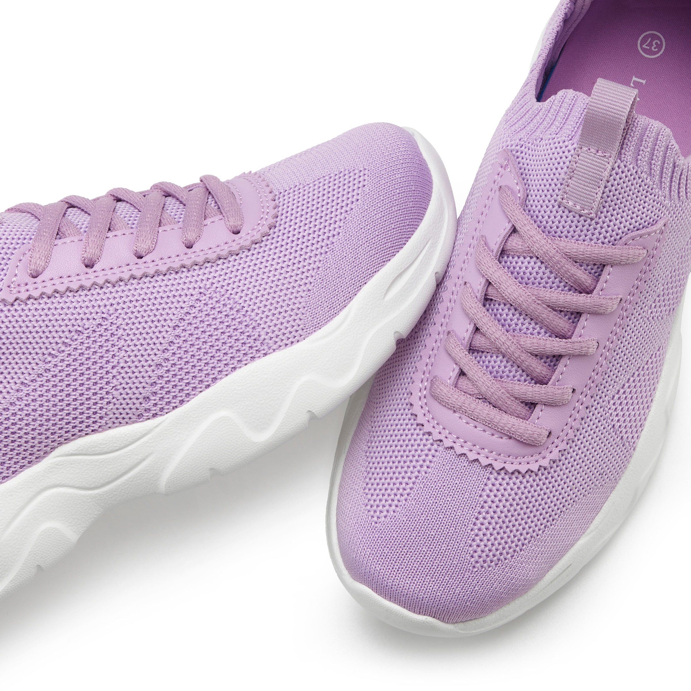 LASCANA ACTIVE Sneaker, ultraleicht und bequem zum Reinschlüpfen mit Zierschnürung VEGAN