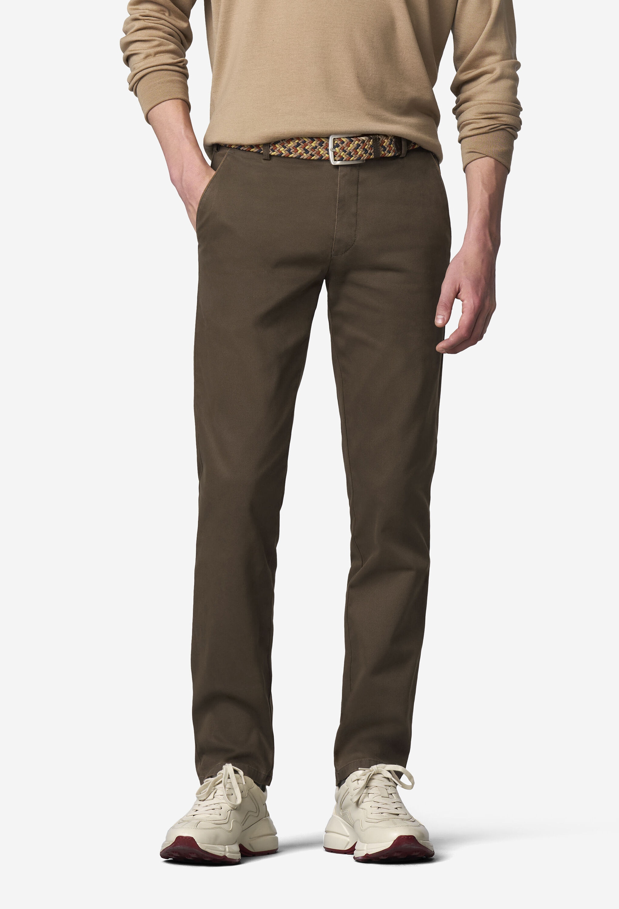 MEYER Chinohose »New York 2-5617«  Super-Stretch Qualität