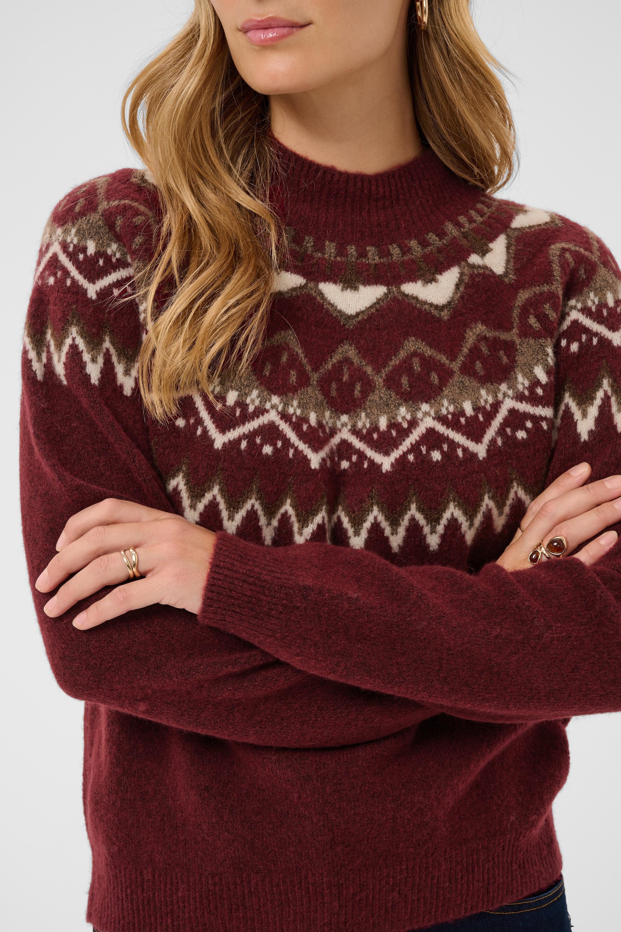 Cream Strickpullover »Damen Strickpullover CRCherrie«