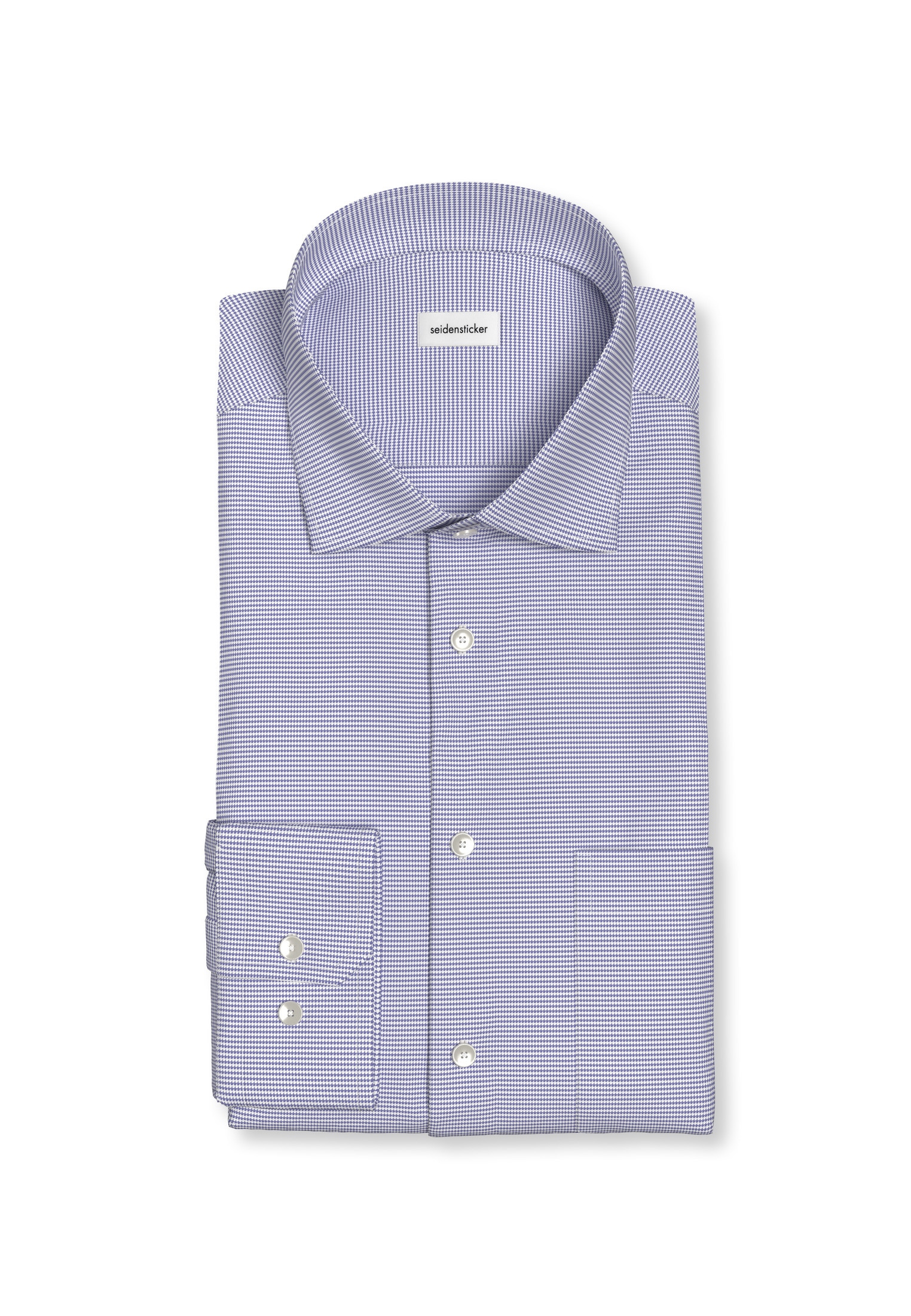 seidensticker Businesshemd »Schwarze Rose« Comfort 1/1 Kentkragen Struktur