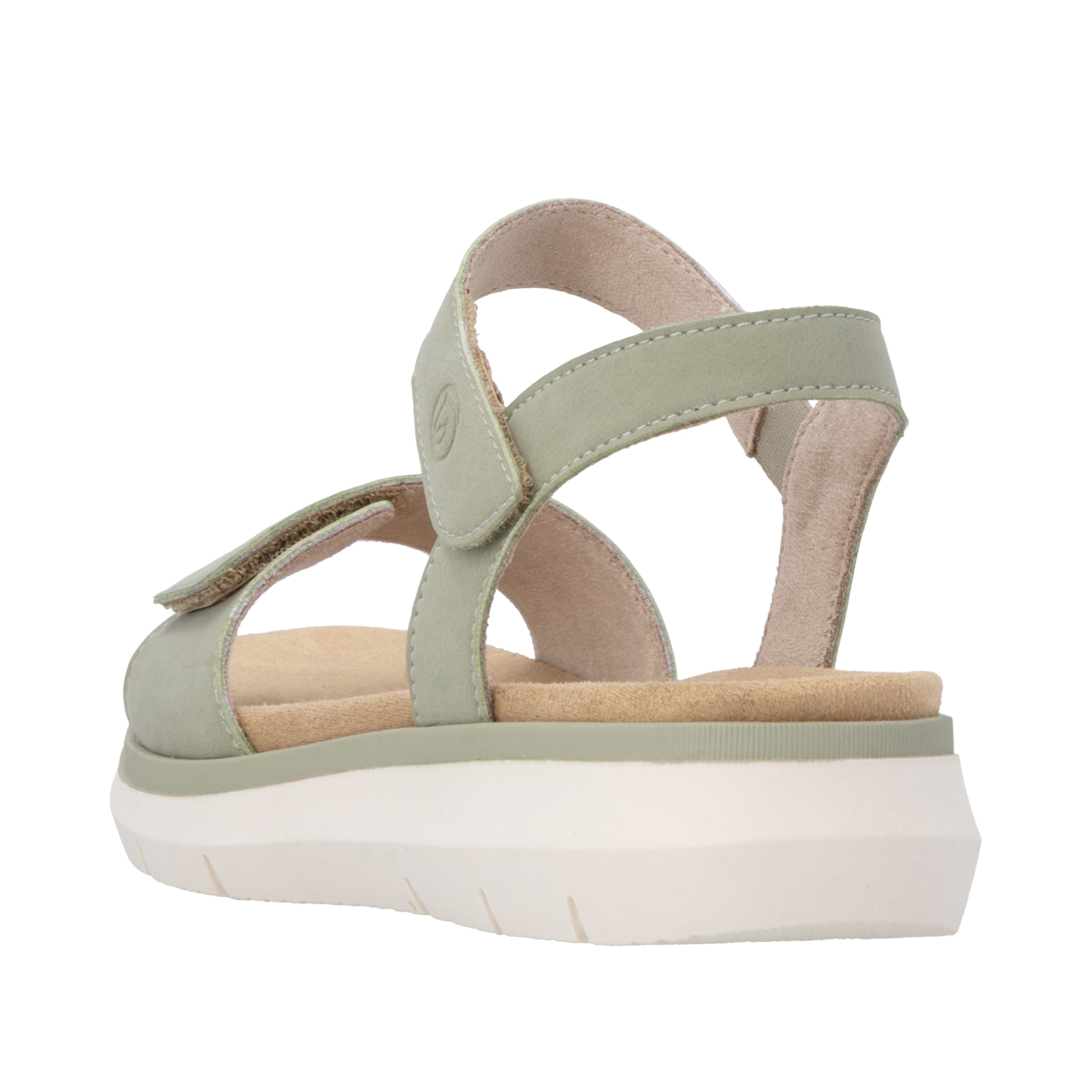 Remonte Keilsandalette  Sommerschuh, Sandalette mit zwei Klettverschlüssen