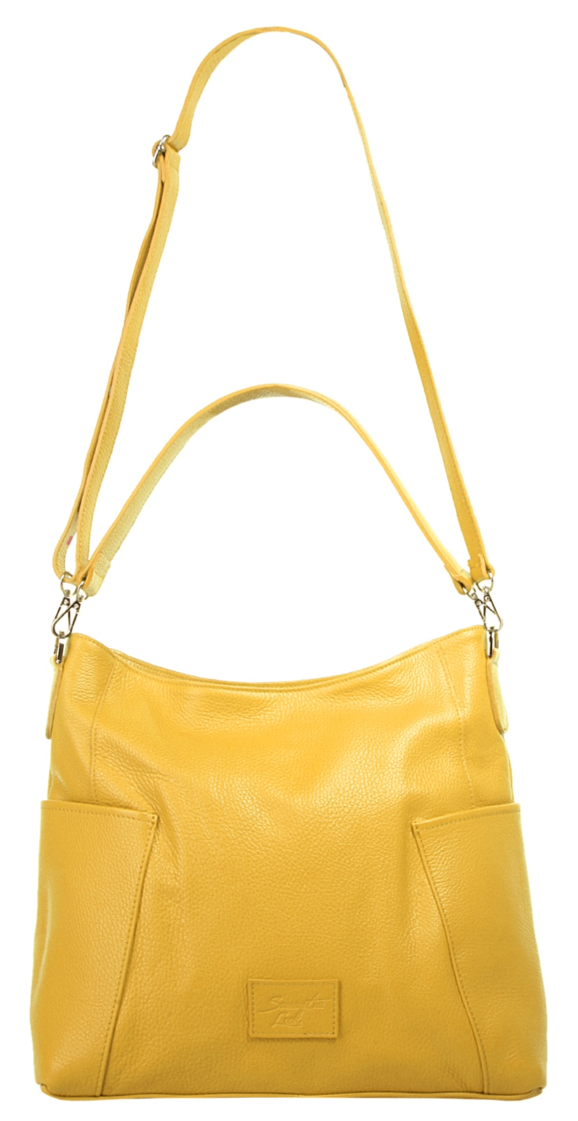 Samantha Look Shopper echt Leder, Made in Italy