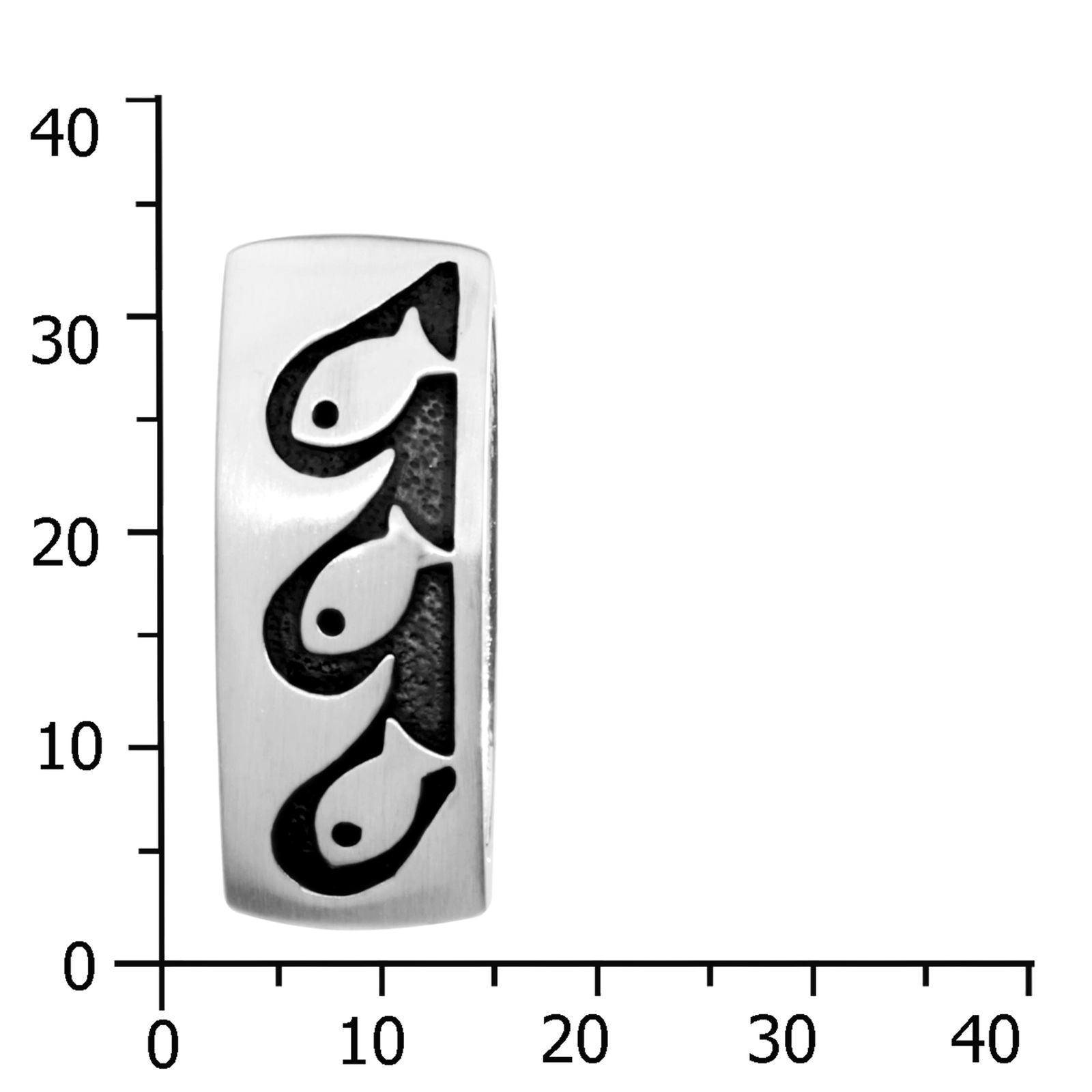 OSTSEE-SCHMUCK Kettenanhänger »- Gleiter-Fisch - Silber 925/000 - ,« ()