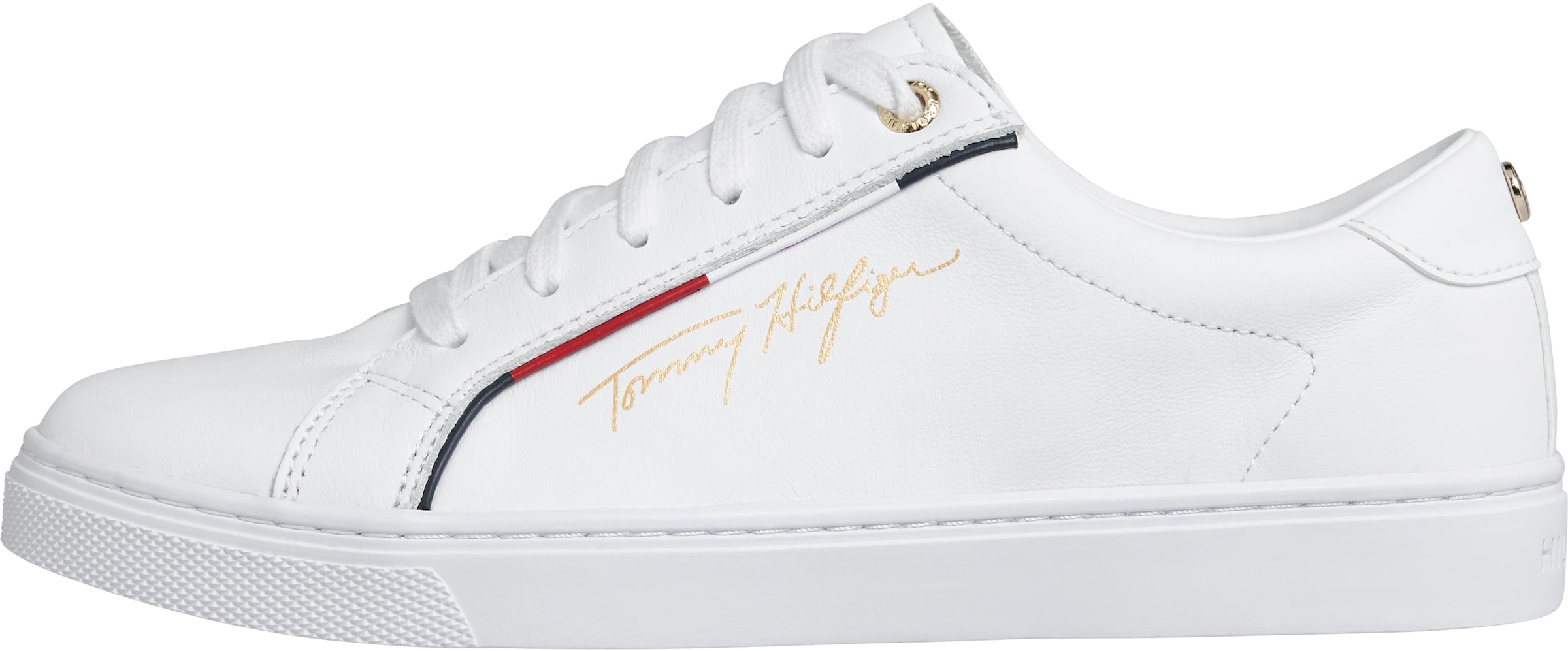 Sneaker »TOMMY HIFLIGER SIGNATURE SNEAKER«, mit bunter Paspellierung, Freizeitschuh,...