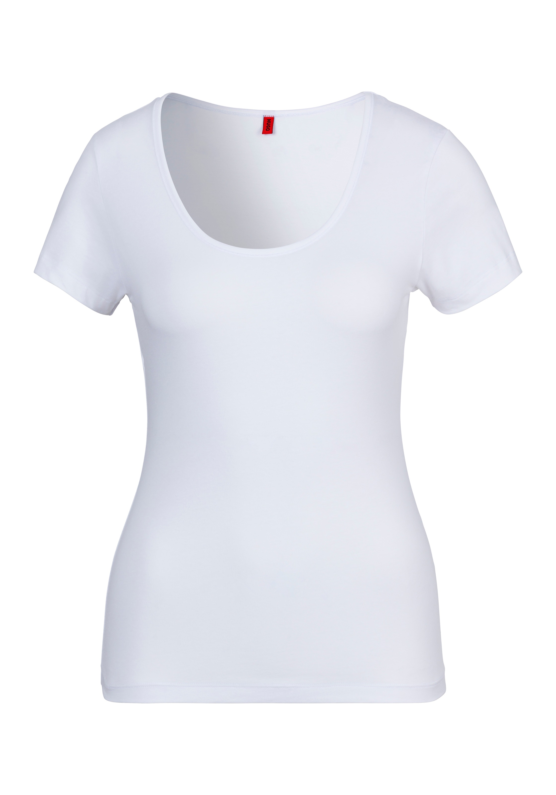 HUGO Underwear T-Shirt »TWIN«, (Packung, 2 tlg., 2er-Pack), mit vertikalem Logodruck