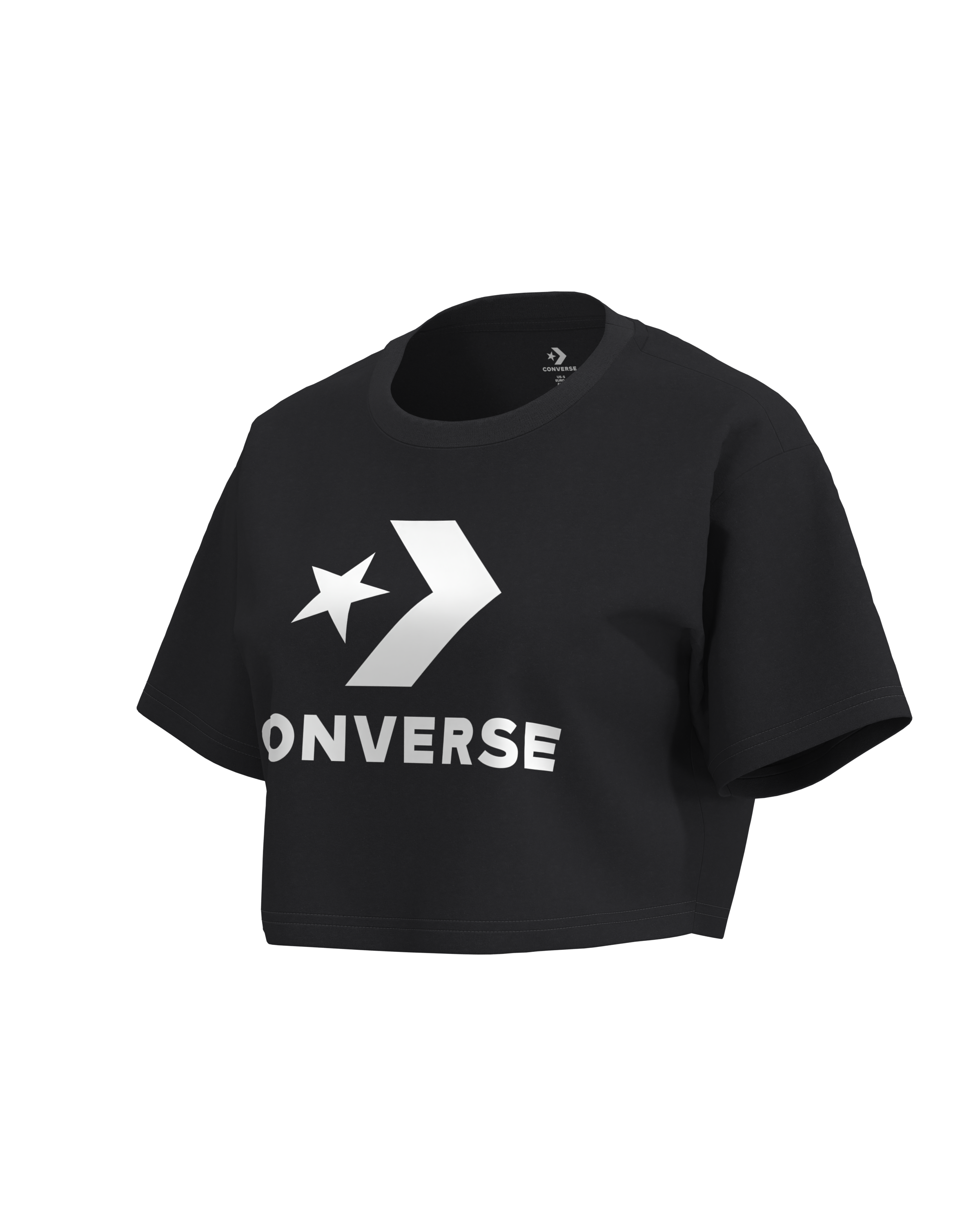 Converse T-Shirt »STAR CHEVRON SPORTY TEE« Kurzarm, aus Baumwolle