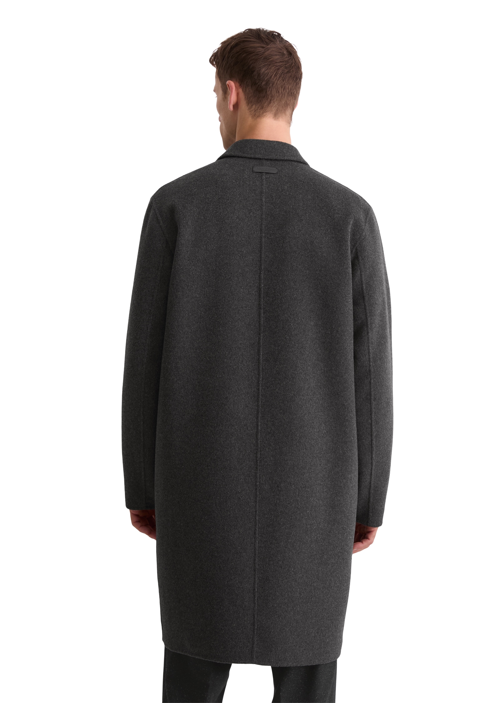 Marc O'Polo Wollmantel, regular fit, aus recyceltem Double-Face-Wool-Mix