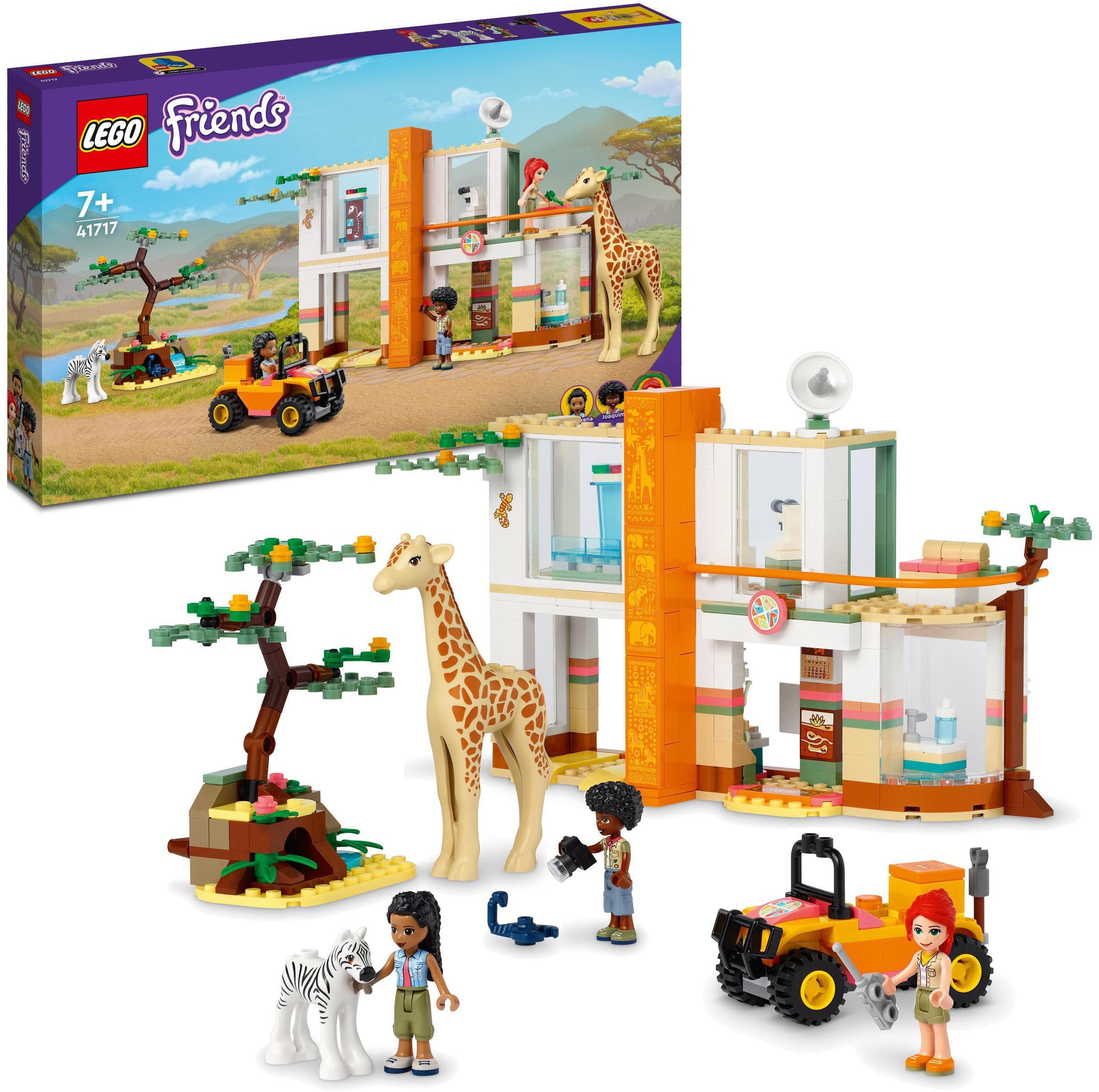 Konstruktionsspielsteine »Mias Tierrettungsmission (41717), LEGO® Friends«, (430 St.)