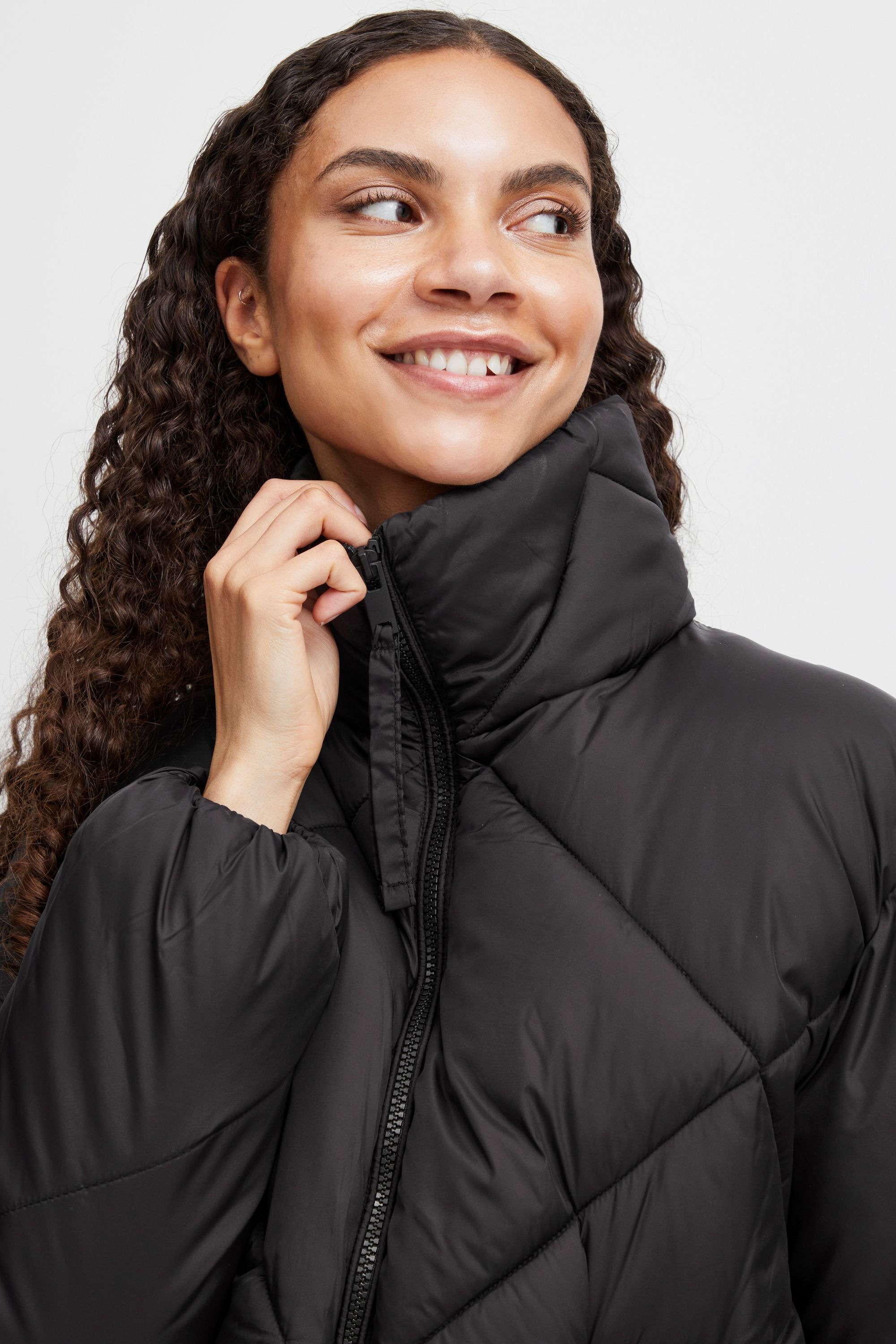 b.young Steppjacke »Steppjacke BYBomina«, ohne Kapuze