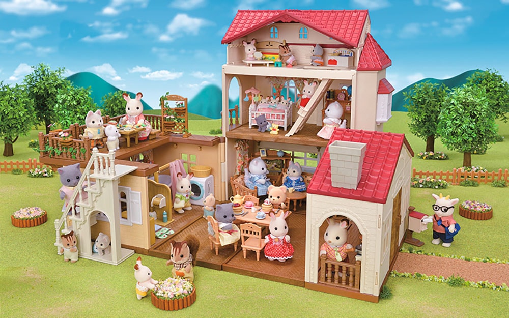 Sylvanian Families Spielwelt »Stadthaus mit Dachzimmer (5716)«