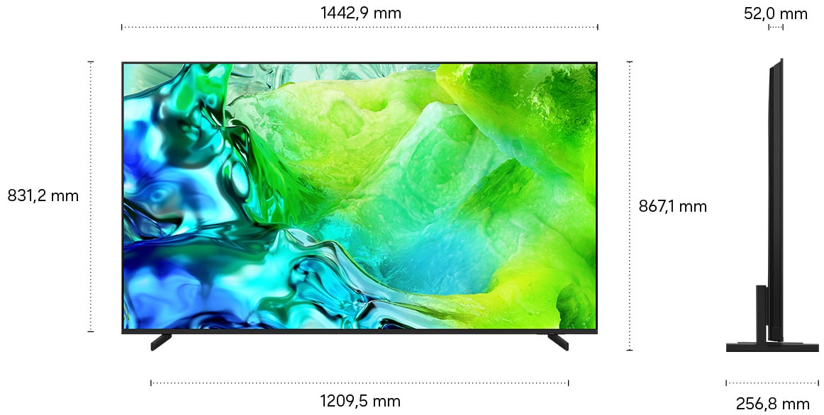 Samsung QLED-Fernseher »GQ65QN80HAU« 163 cm/65 ″ Smart-TV