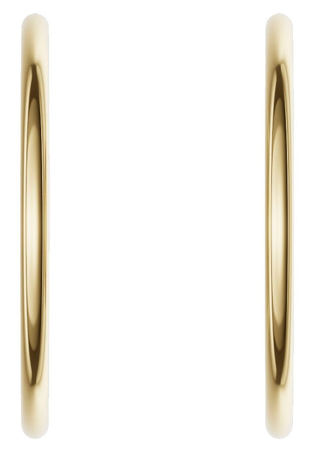 Firetti Paar Creolen »Schmuck Geschenk Silber 925 2,5 mm breit«, Made in Germany