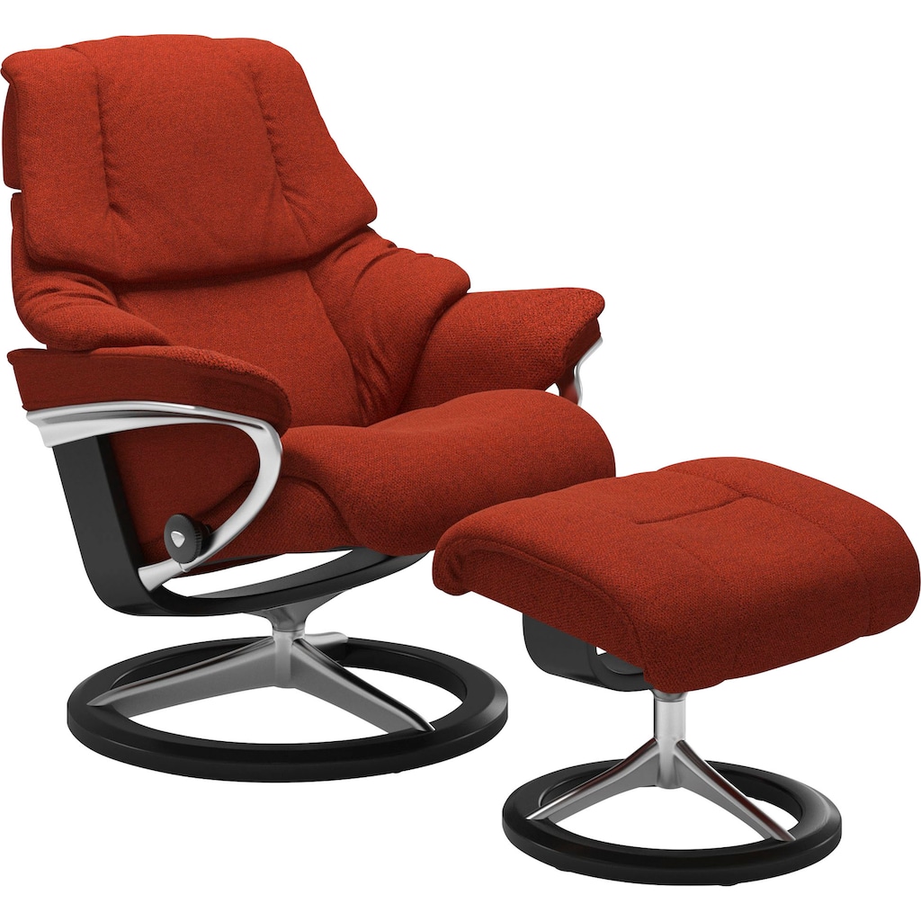 Stressless® Relaxsessel »Reno«, (Set, Relaxsessel mit Hocker)