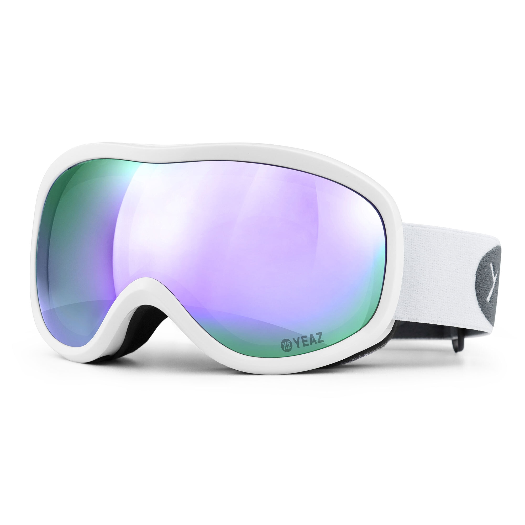 Snowboardbrille »Ski- und Snowboard-Brille violett/weiss STEEZE«