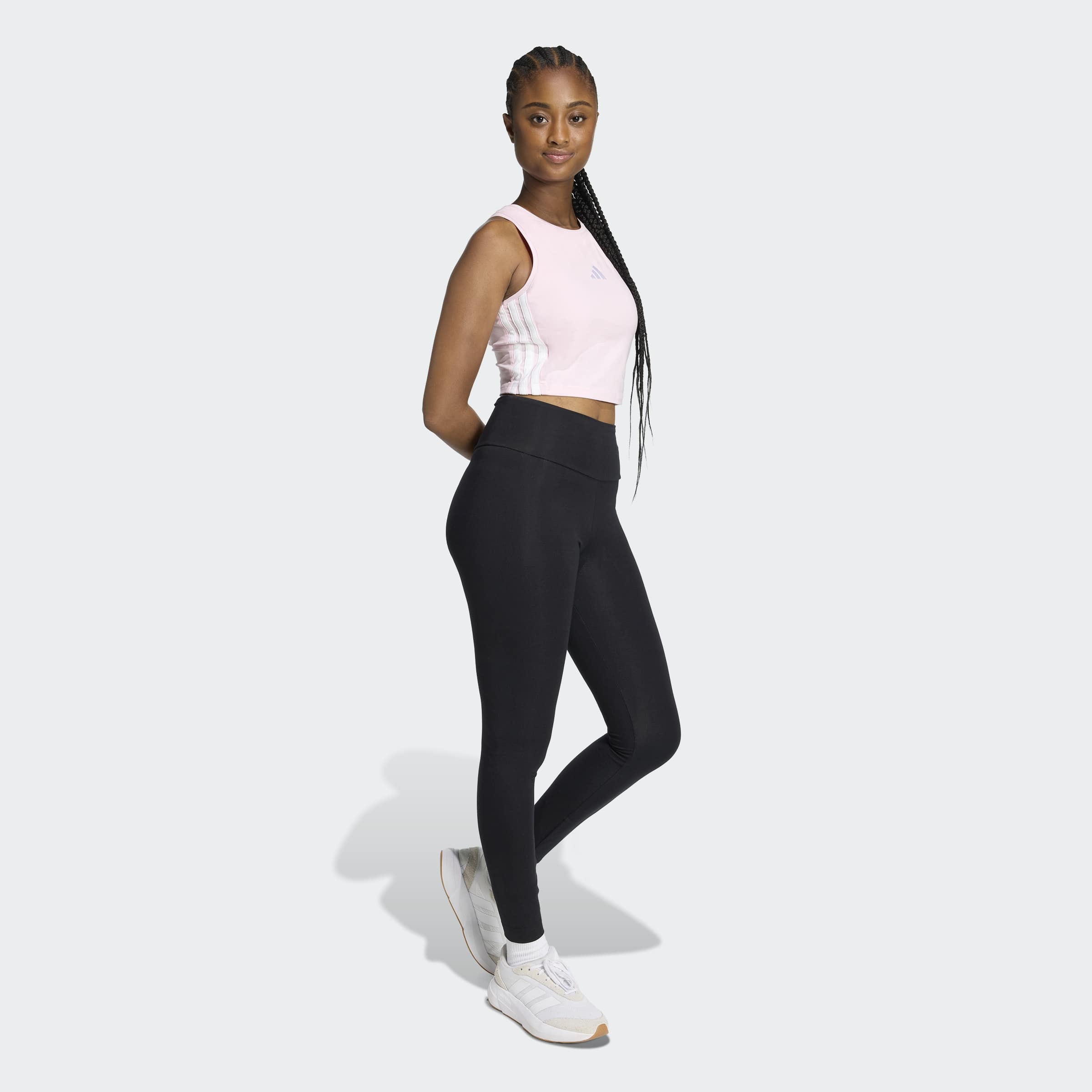 adidas Sportswear Tanktop »ESSENTIALS 3-STREIFEN GEPOLSTERTES«