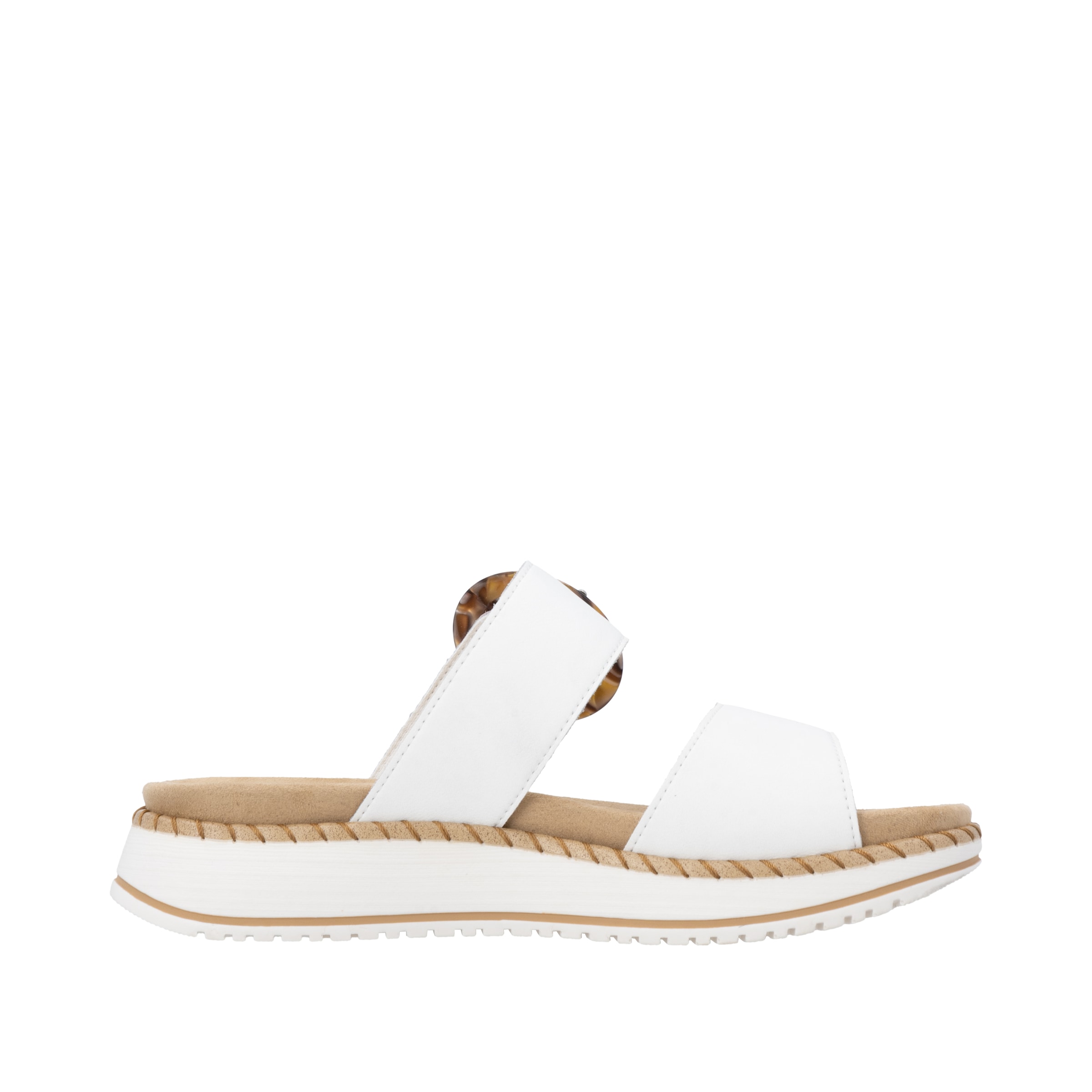 Remonte Pantolette  Sommerschuh, Hausschuh mit praktischen Klettverschlüssen