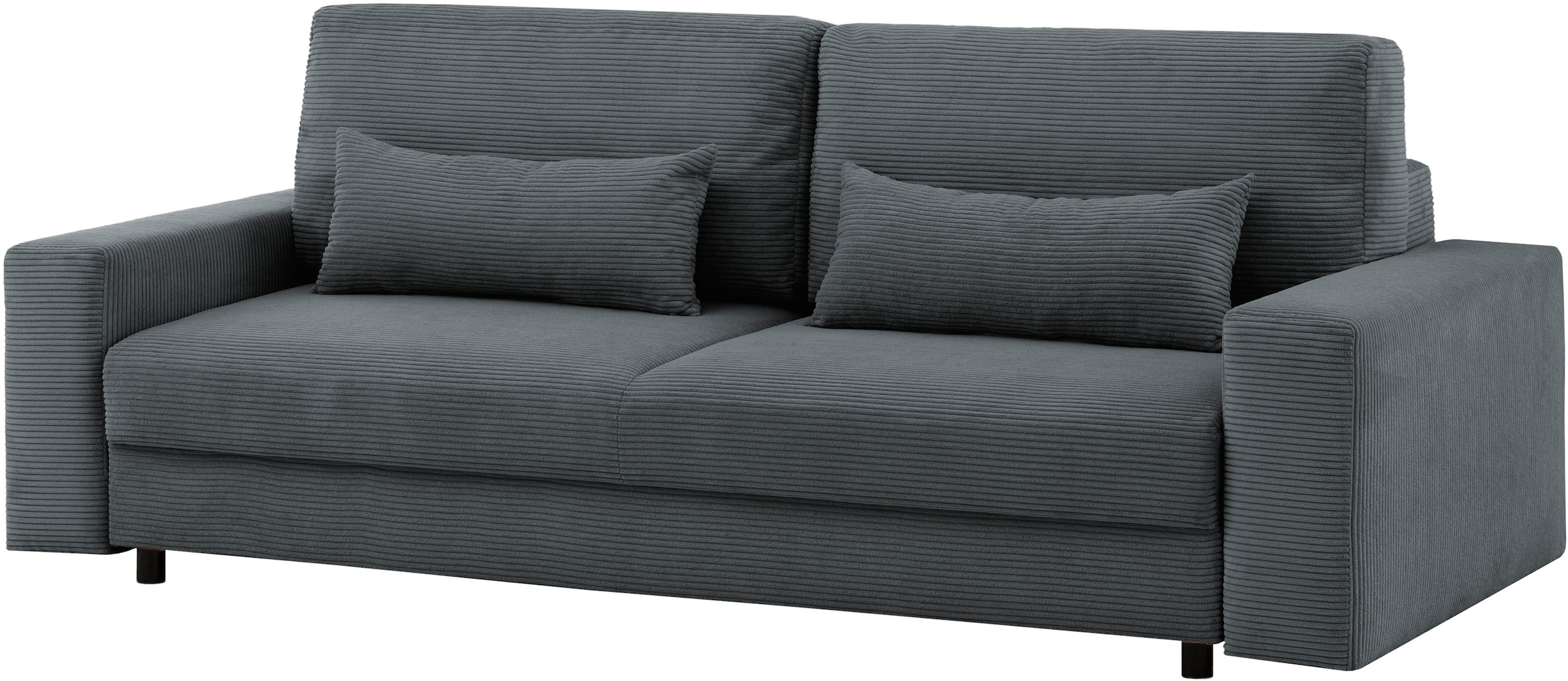 LeGer Home by Lena Gercke Schlafsofa »Imoga, Polster mit Schlaffunktion, 3-Sitzer Sofa, Couch mit Bettkasten«, in modernen Farben und Stoffen, Bettfunktion, Liegefläche: 200x150 cm