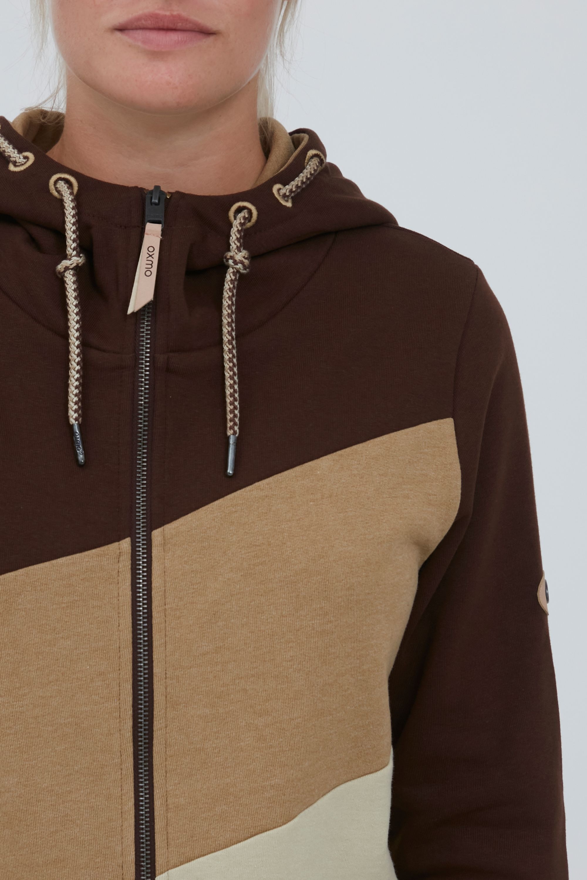 OXMO Sweatjacke »Sweatjacke OXAggi«