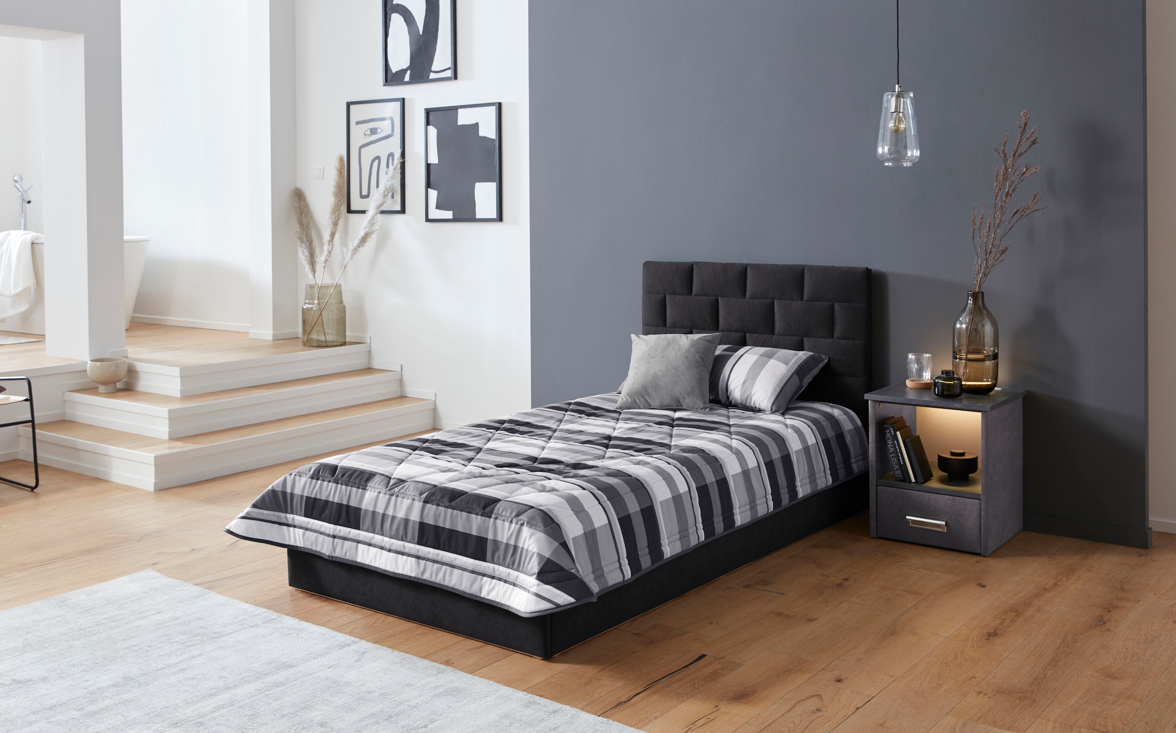 Westfalia Schlafkomfort Polsterbett inkl. Bettkasten bei Ausführung mit Matratze