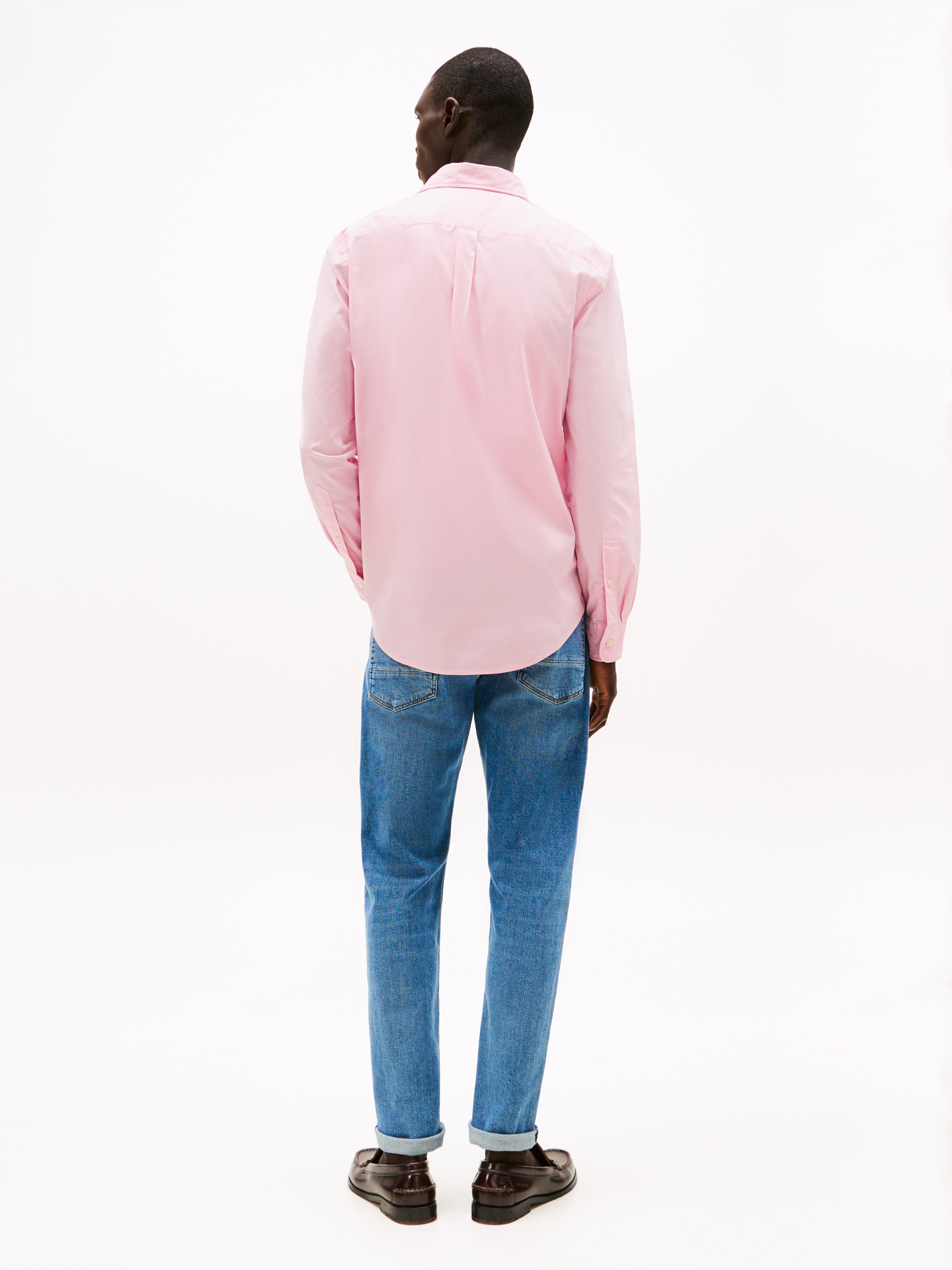 Tommy Hilfiger Businesshemd »FLEX POPLIN SOLID« Regular Fit Flex Cotton