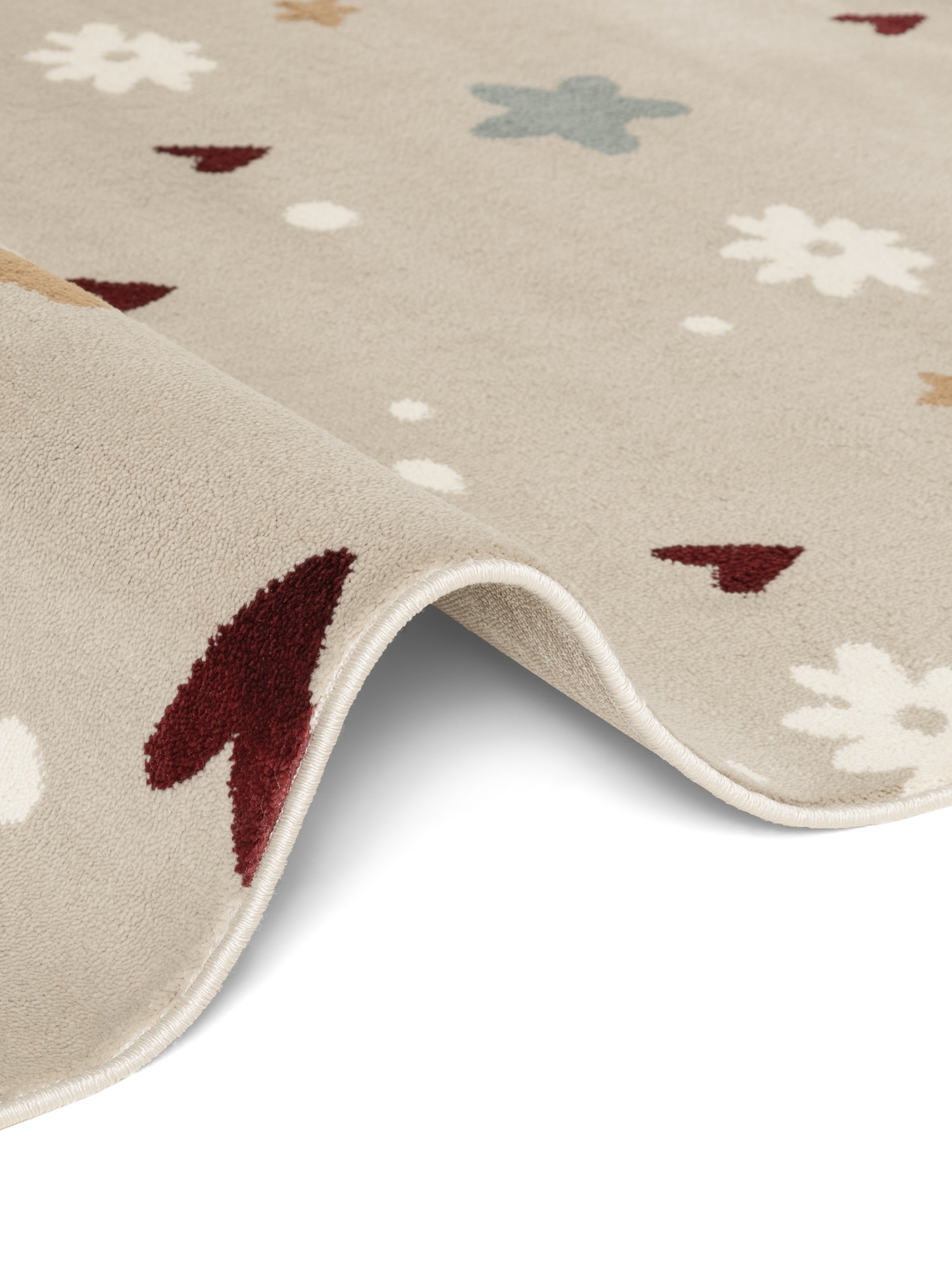 HANSE Home Kinderteppich »Amori« rechteckig 10 mm Höhe Pflegeleicht, Weich, Kinderzimmer, Spielteppich, Spielunterlage