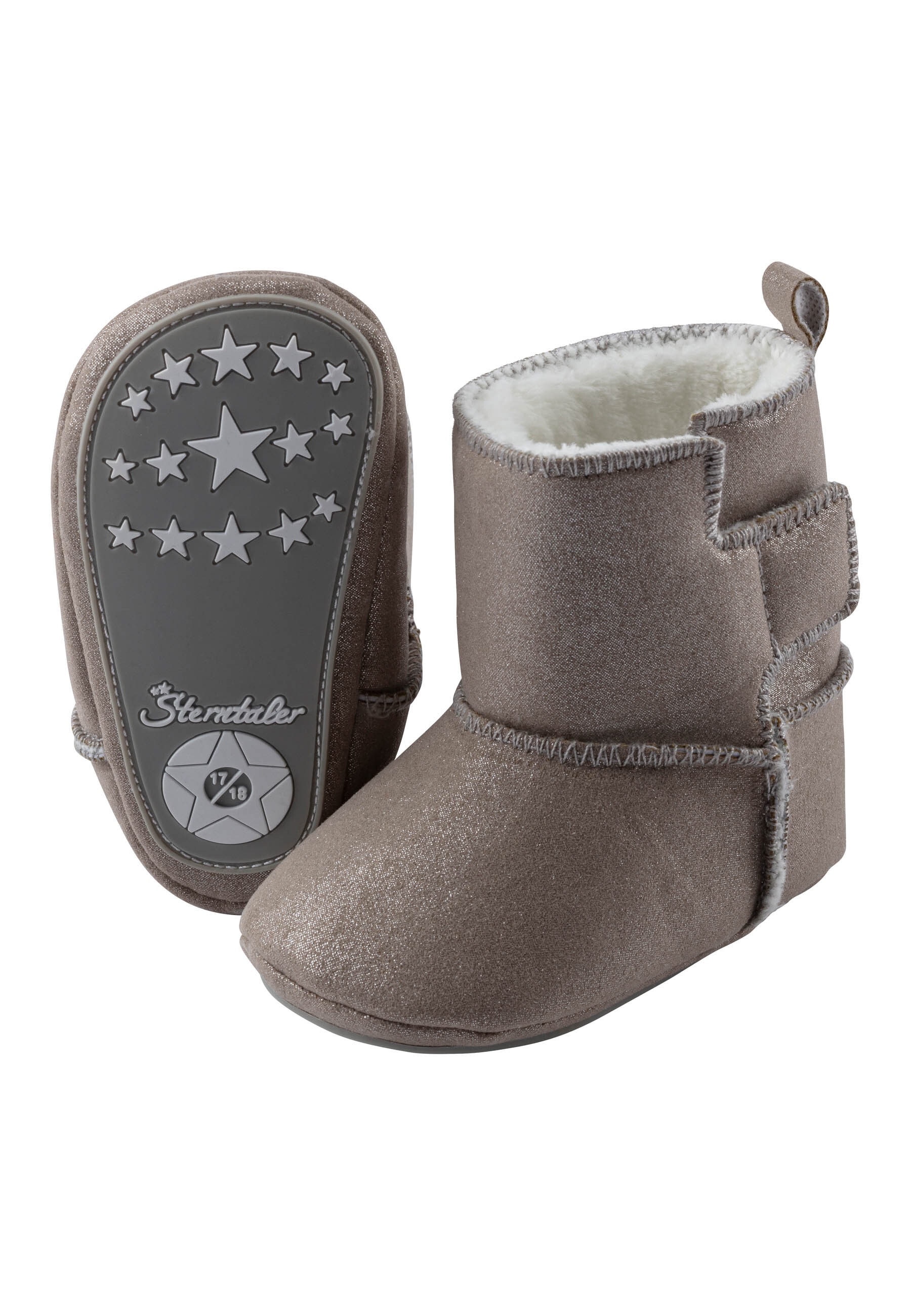 Sterntaler® Hausschuh »Babyschuh Glitzer«