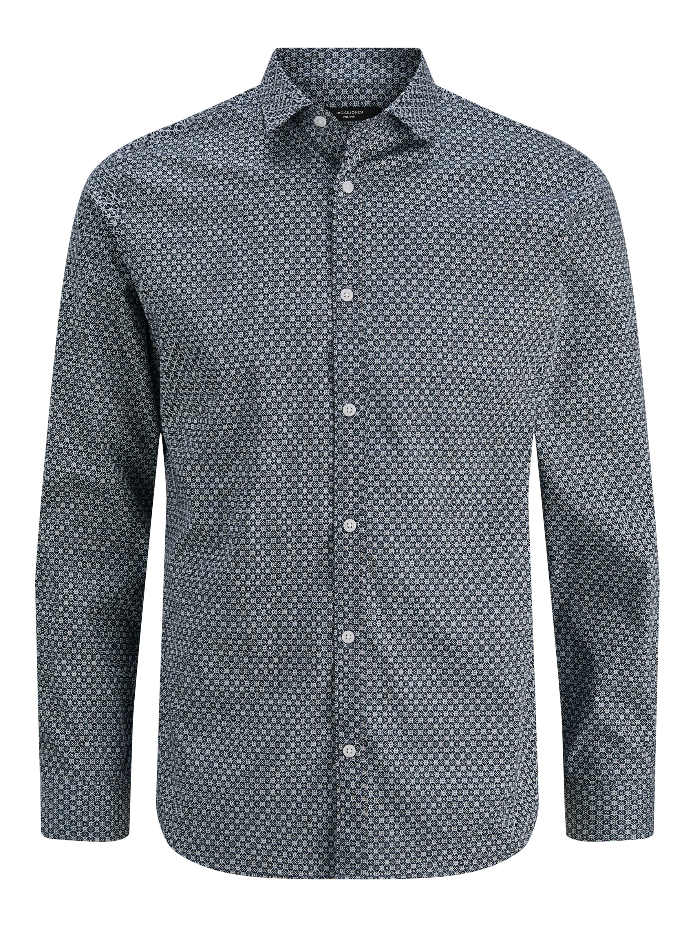 Jack & Jones Langarmhemd »JPRBLABLACKPOOL STRETCH AOP LS SHIRT SN«