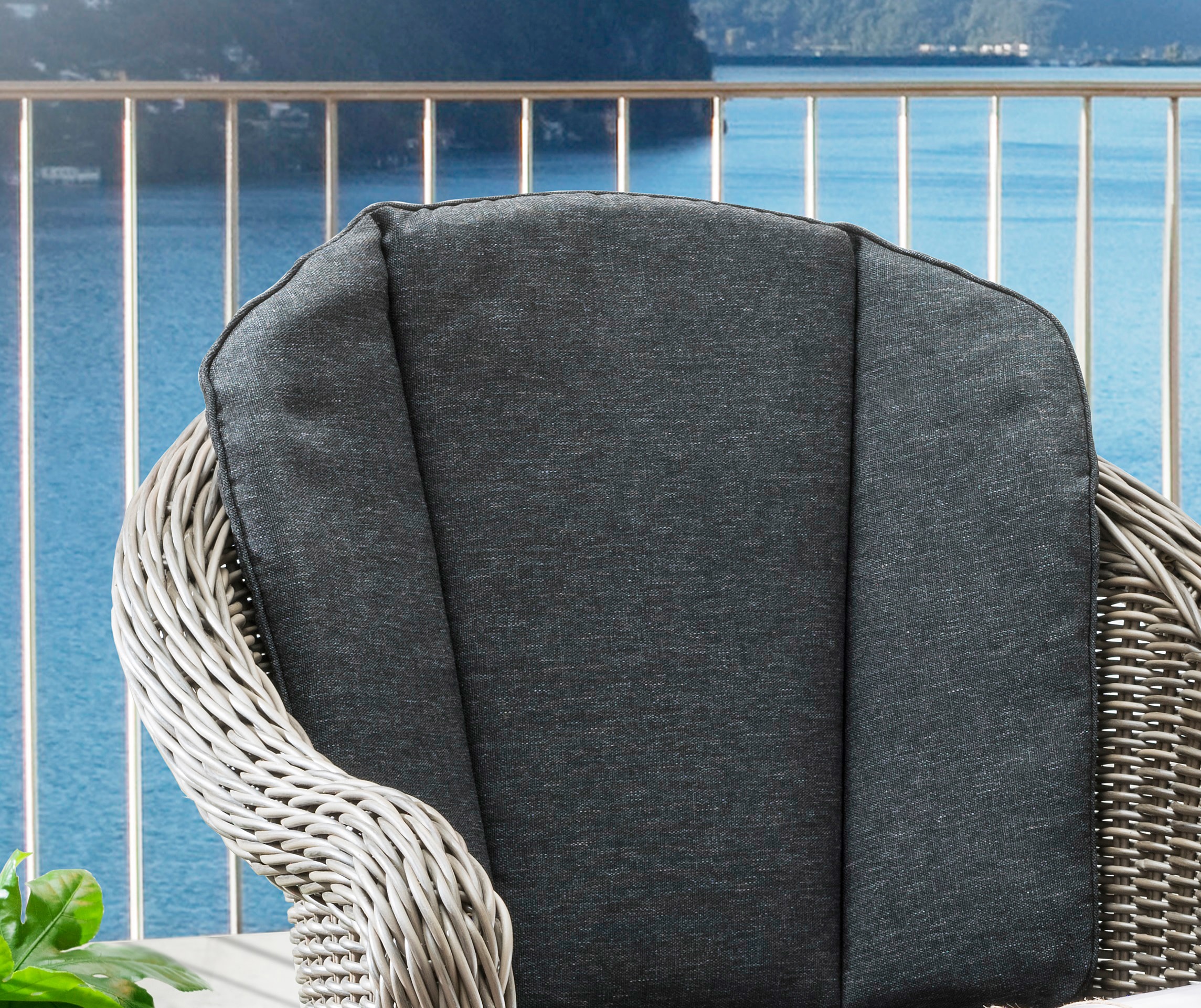 Destiny Gartensessel »MALAGA« Set, 2 Stk. tlg. Aluminium, Polyrattan, inkl. Auflagen