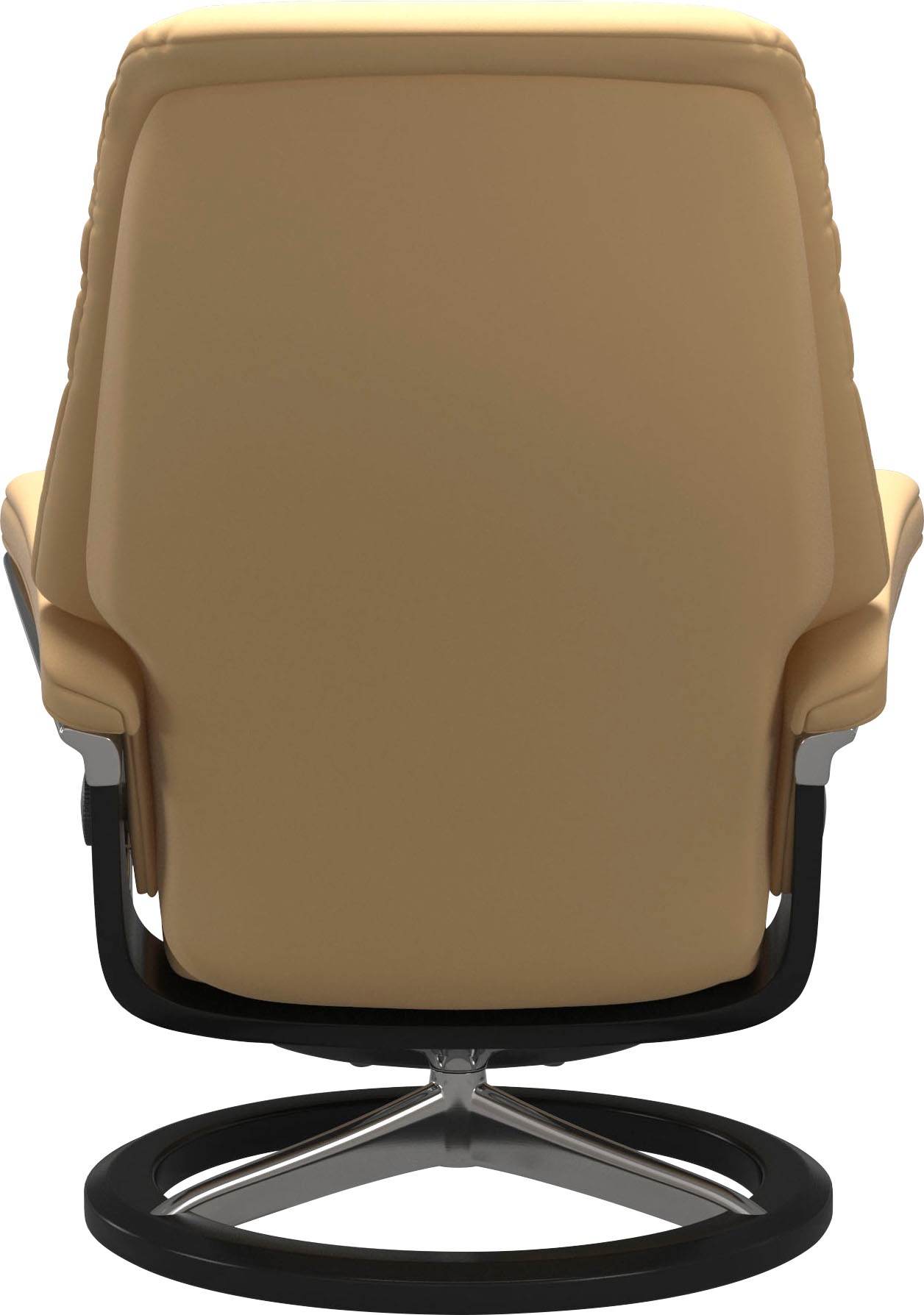 Stressless® Relaxsessel »Sunrise«, (Set, Relaxsessel mit Hocker), mit Signature Base, Größe M, Gestell Schwarz