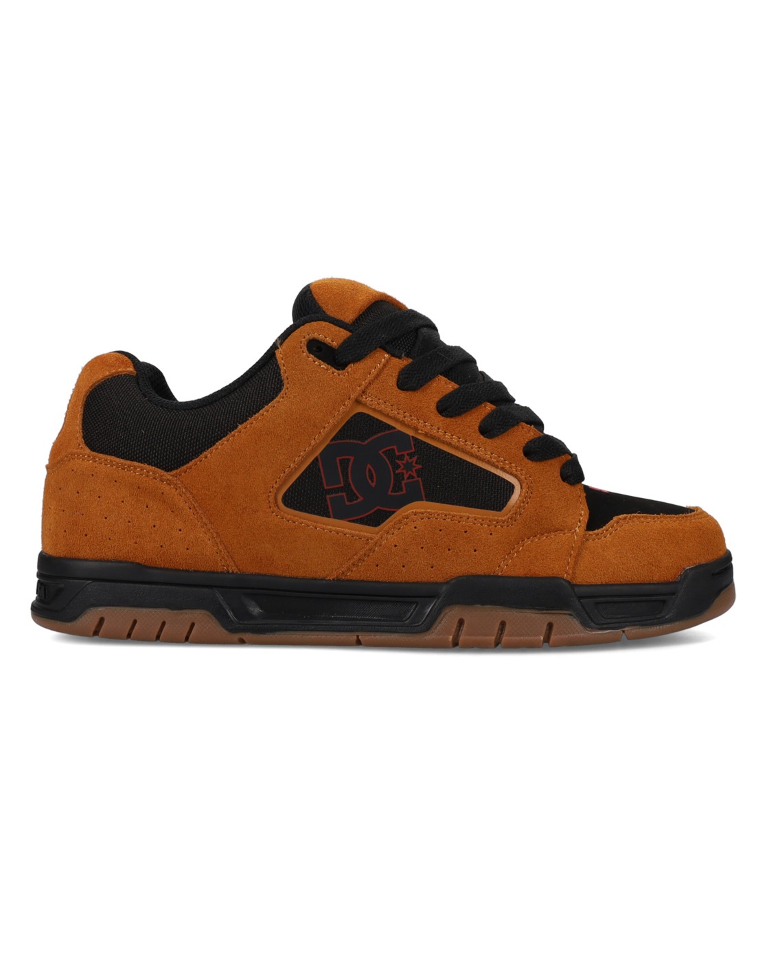 DC Shoes, Herren, Sneaker »DC Coiler«, Brown/Black, 12,5(46,5), Brown/Black, Stoff: Obermaterial aus Leder, Nubukleder...