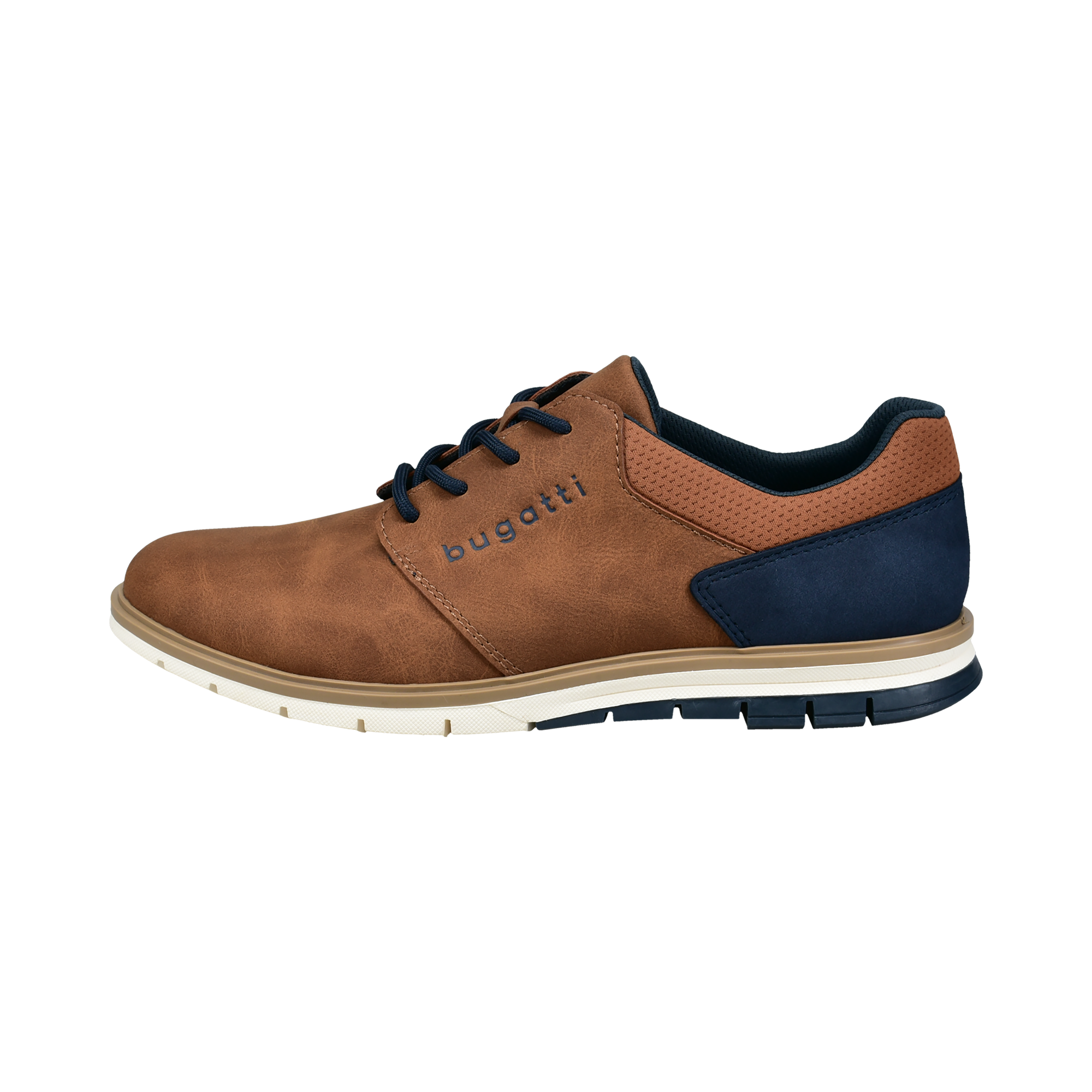 bugatti Schnürschuh  Freizeitschuh, Halbschuh, Schnürschuh mit seitlicher Logoprägung