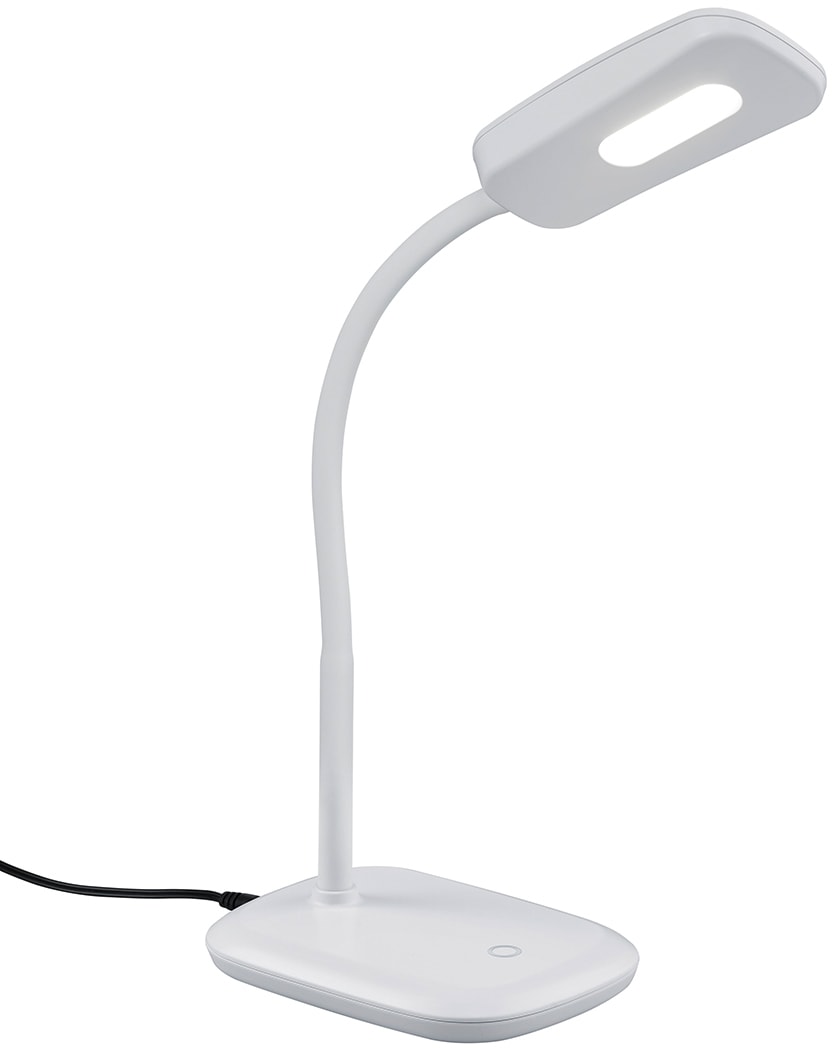 warmweiß, 3 LED »Boa«, Tischleuchte Touch Leuchten Flexarm mit Schreibtischlampe, kaufen TRIO Jahren Garantie | 1 verstellbarer online flammig-flammig, XXL Dimmer, weiß,