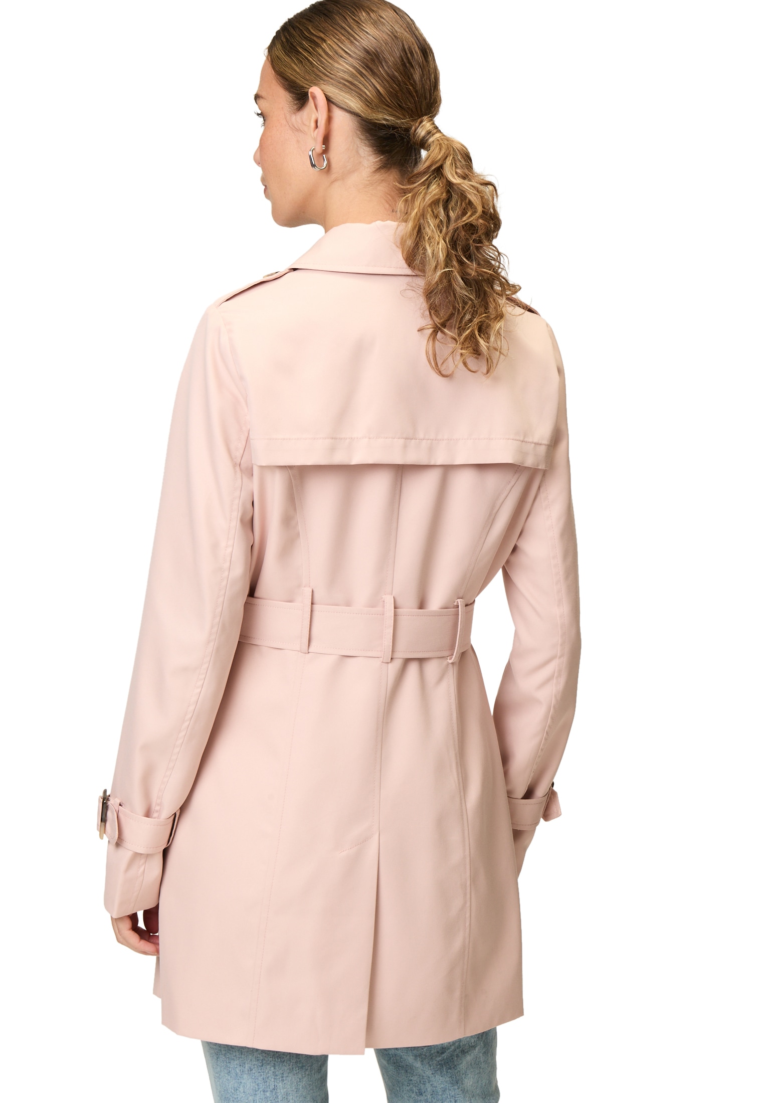 Zero Trenchcoat »Trenchcoat mit Bindegürtel«
