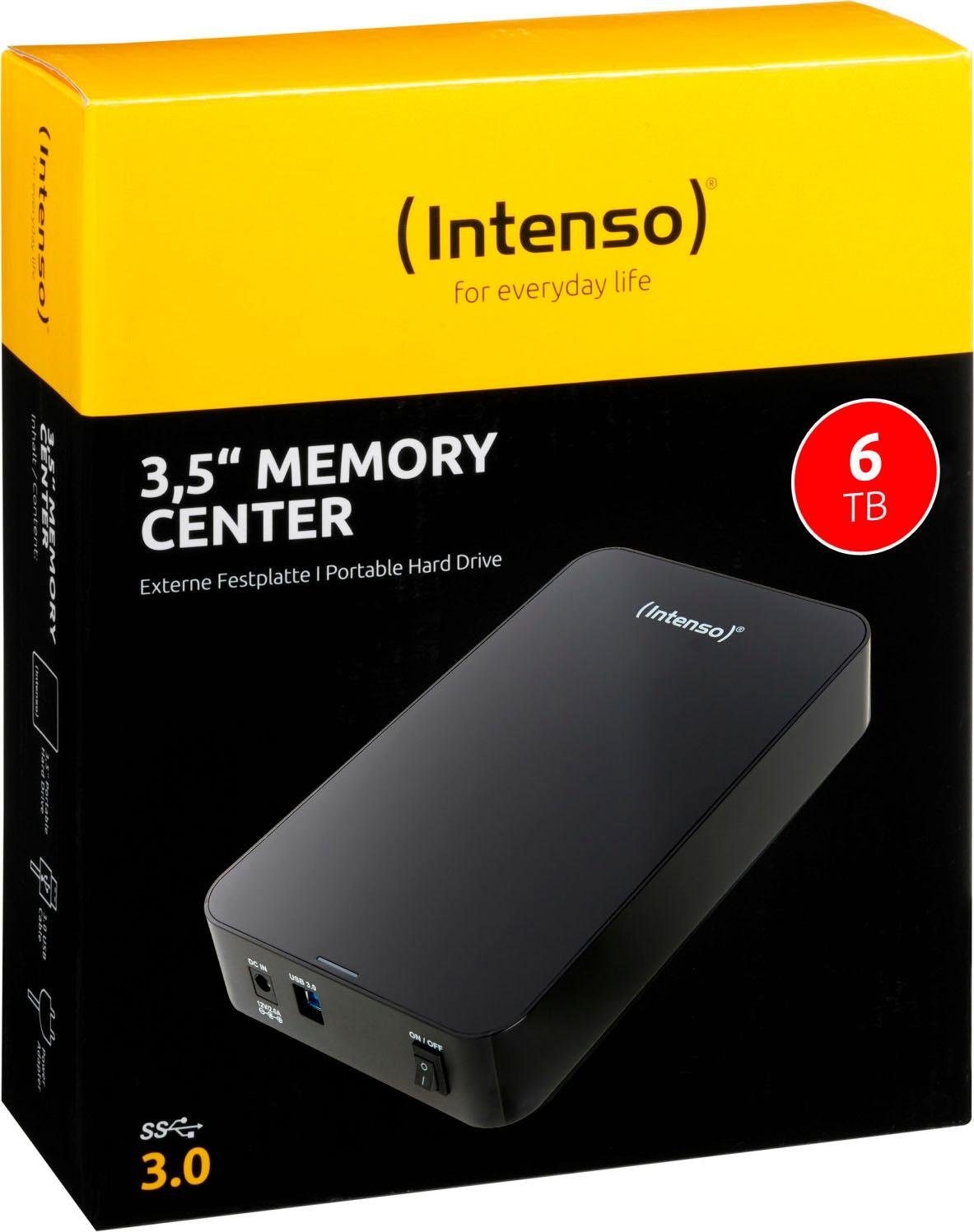 Intenso HDD-Festplatte »Memory Center«, 3,5 Zoll, Anschluss USB 3.0