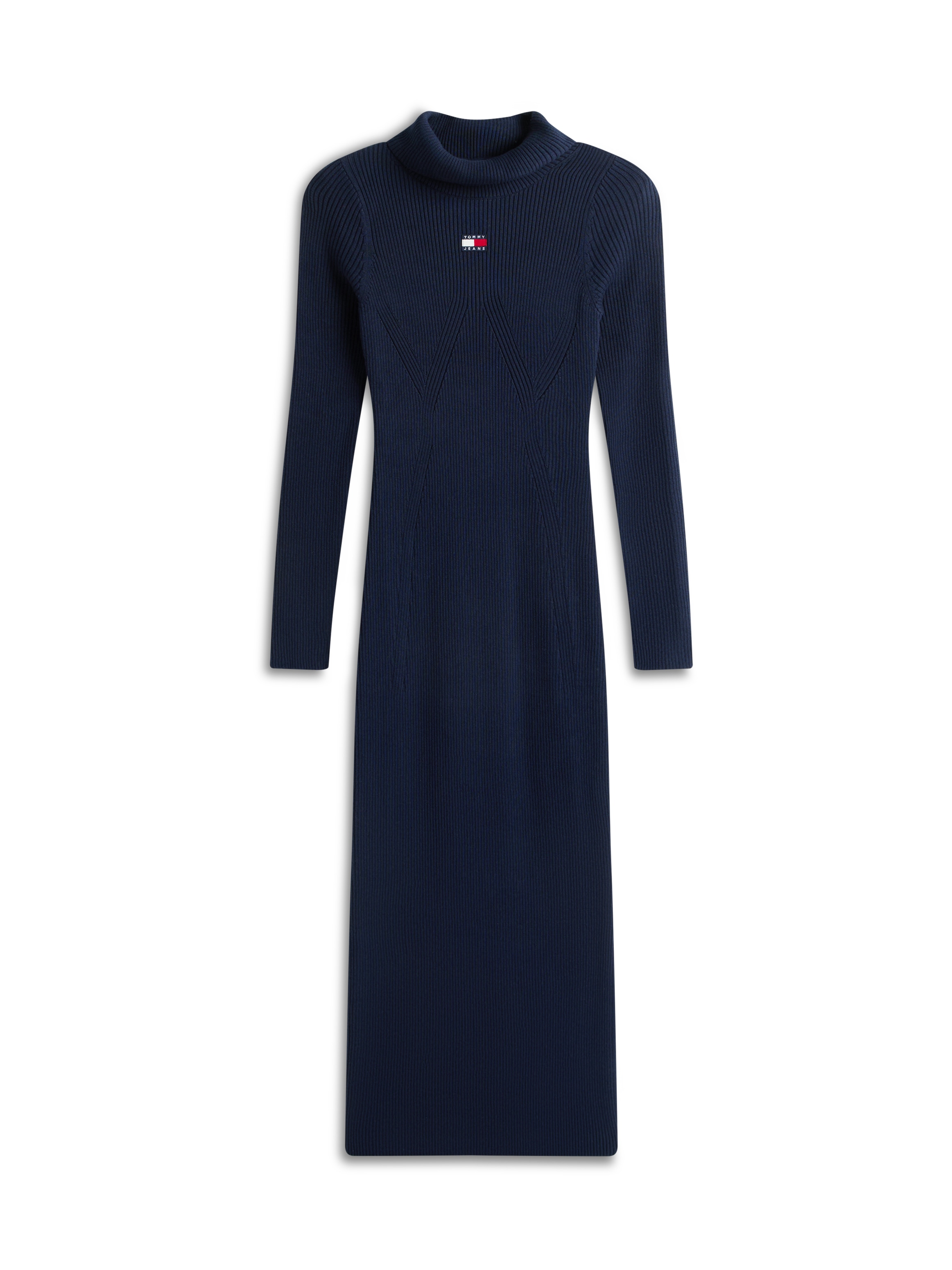 Tommy Jeans Maxikleid »TJW MAXI BADGE SWEATER DRESS EXT«