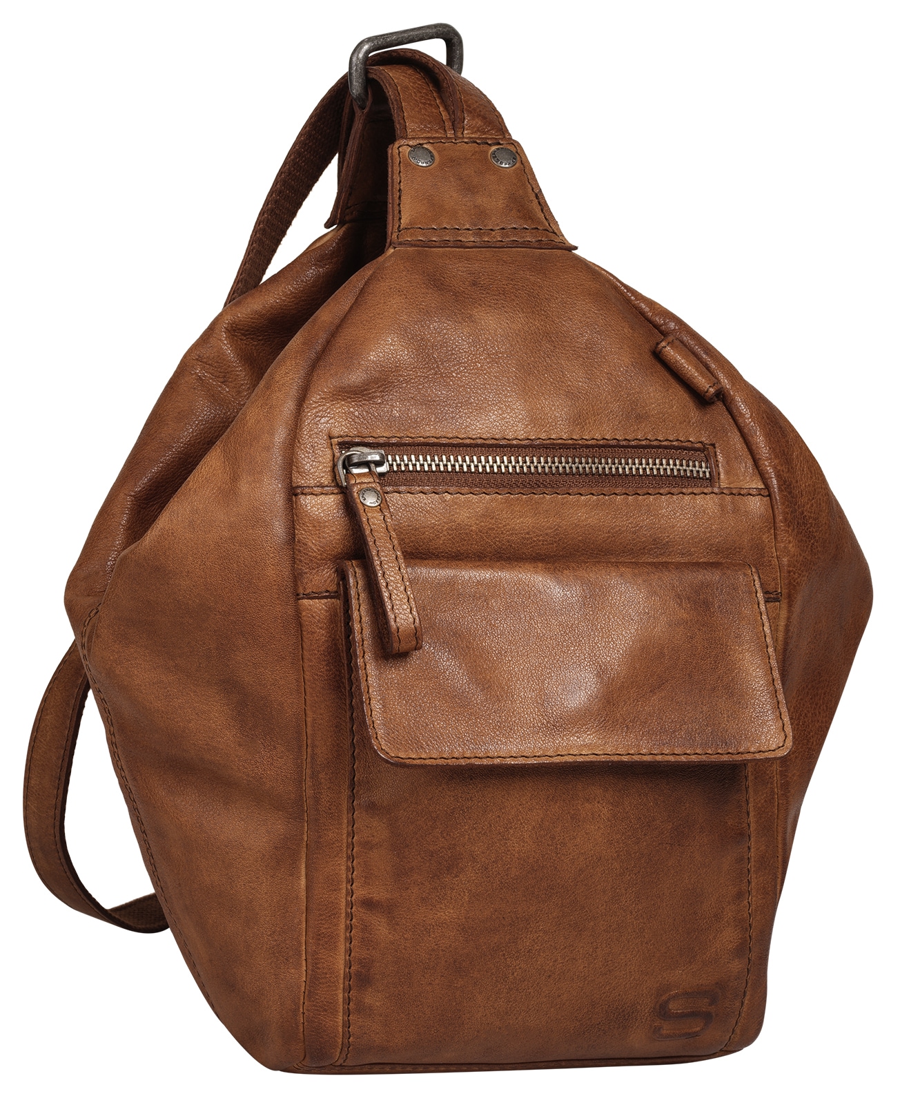 Spikes & Sparrow Cityrucksack, echt Leder