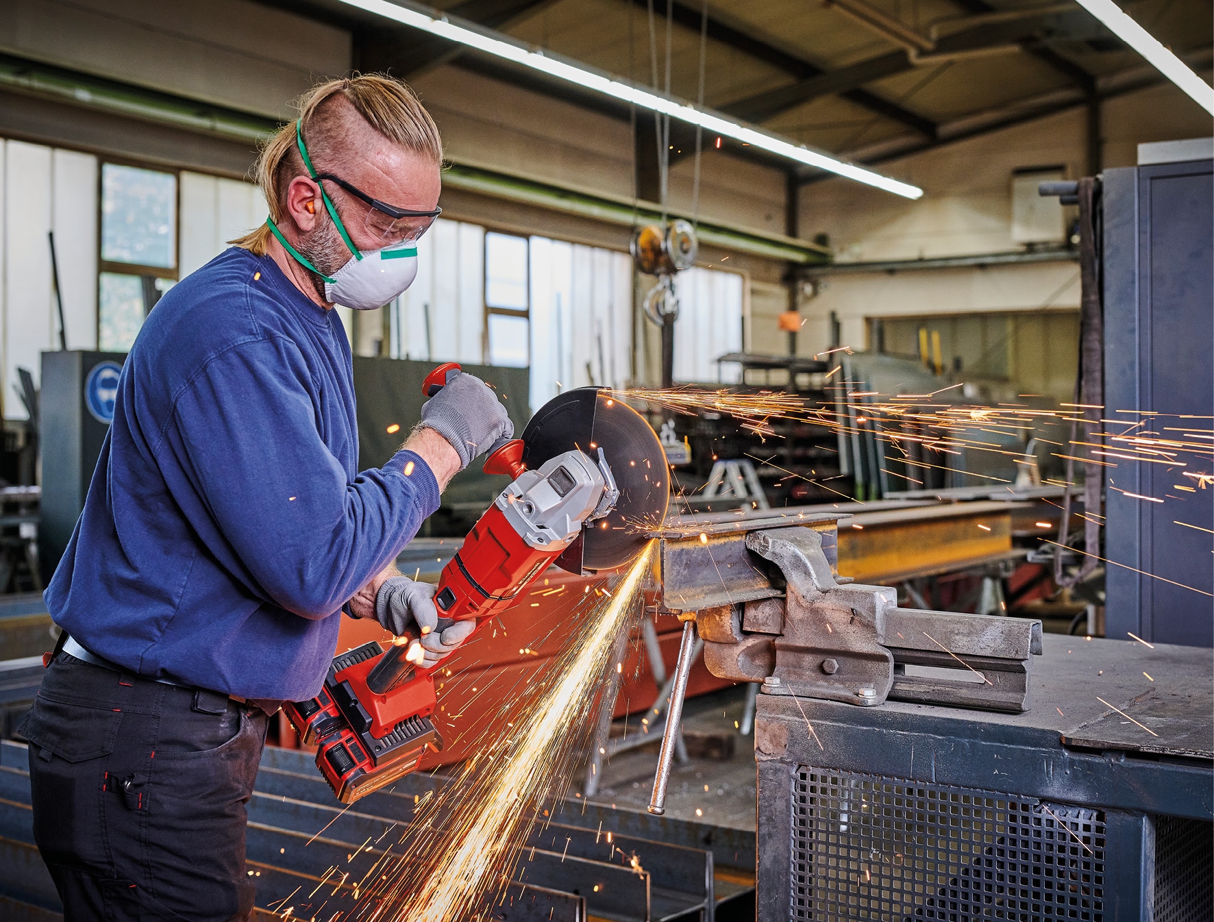 Einhell Akku-Winkelschleifer »AXXIO 36/230 Q« Power X-Change, ohne Akku und Ladegerät