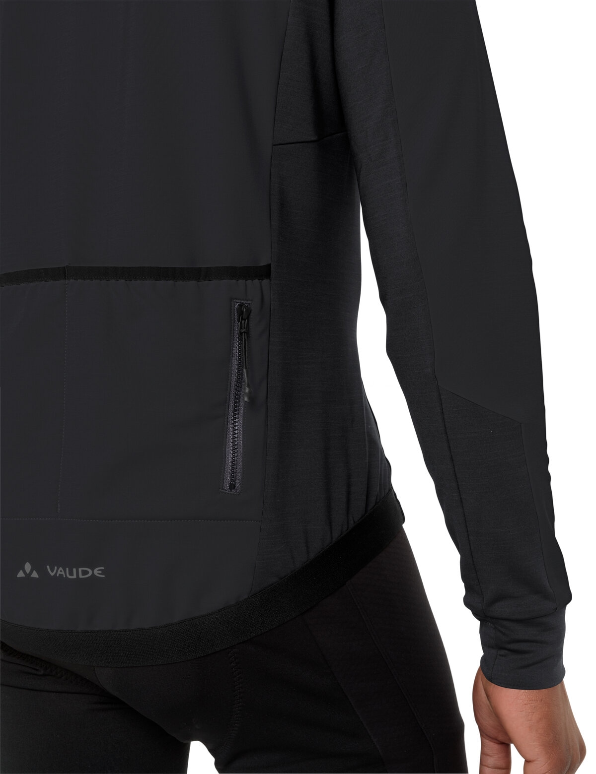 VAUDE Funktionsshirt »Men's Kuro Halfzip LS Tricot«, Fahrradshirt