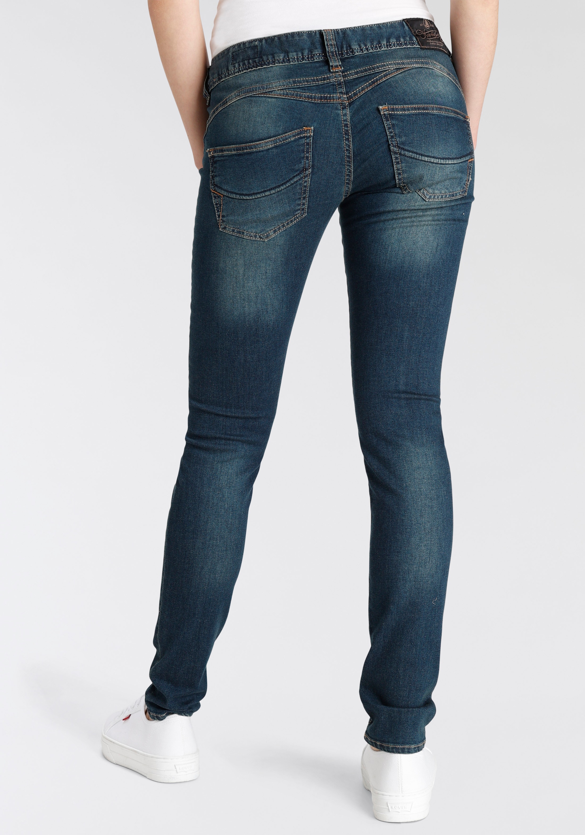 Herrlicher Slim-fit-Jeans »Gila Slim Organic Denim«, umweltfreundlich dank Kitotex Technology