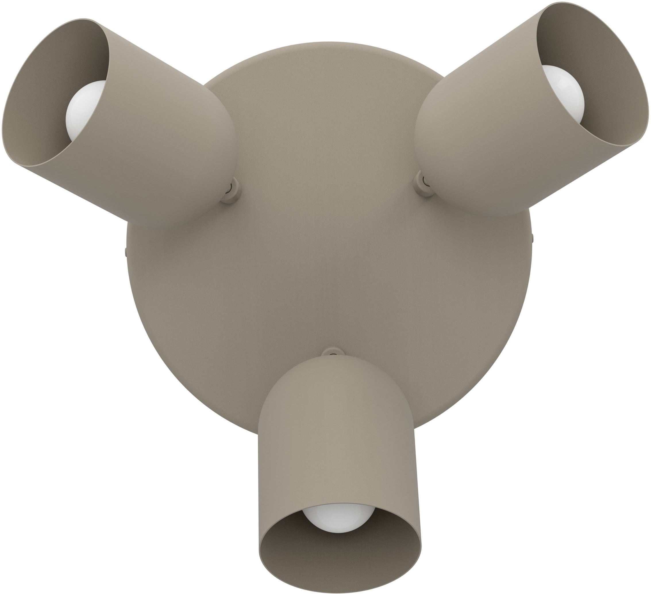 EGLO Deckenleuchte »TILSTON Spotlampe - Stahl - E14 - 3X40W - IP20« E14 1 Stk. Deckenlampe, Deckenstrahler, Strahler, H21 x Ø25 cm