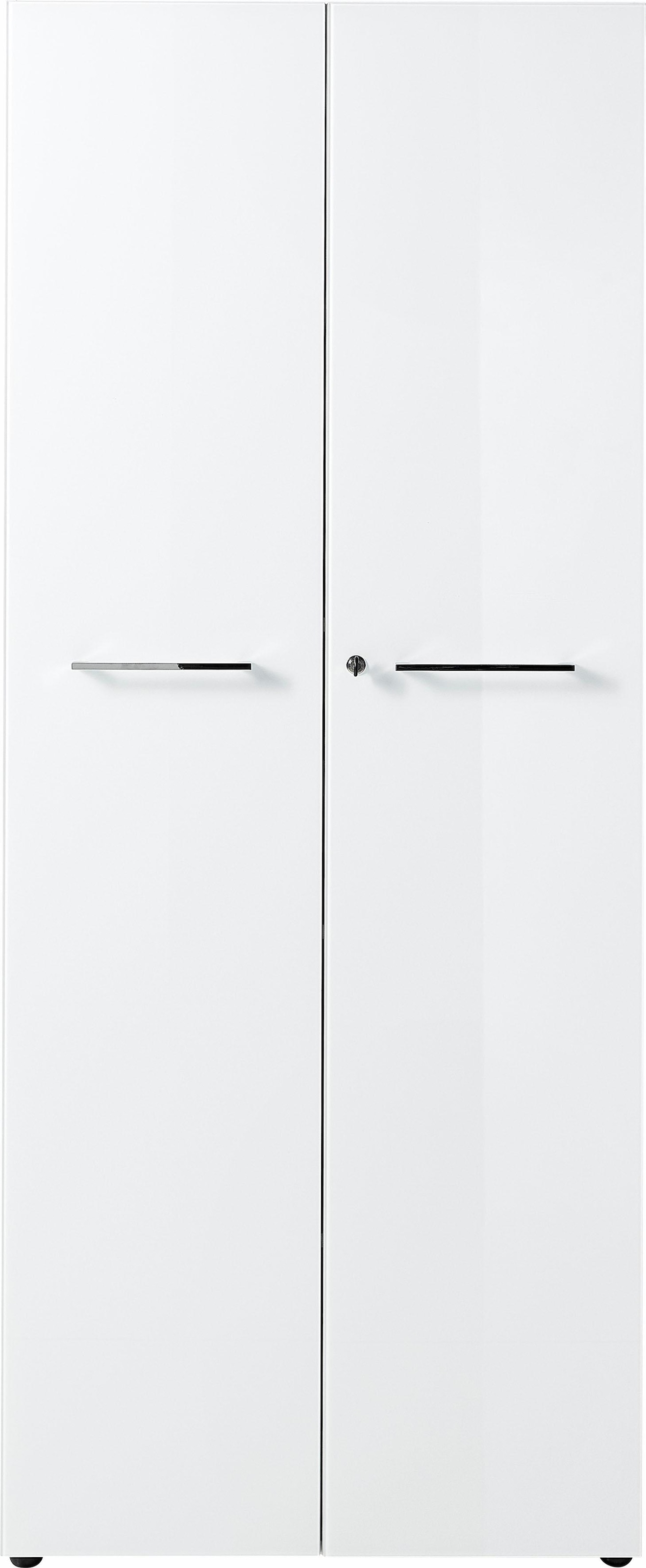 GERMANIA Aktenschrank »GW-Monteria«, (in 2 Höhen), Türen mit Glas-Auflage, abschließbar, Breite 80 cm, Made in Germany