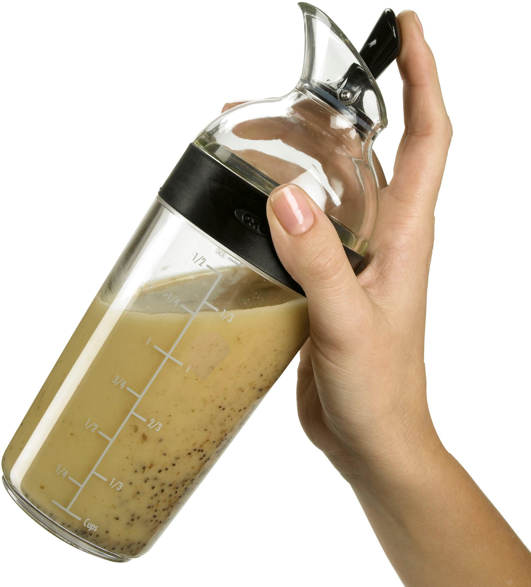 OXO Good Grips Dressing Shaker, für Salatdressing, 350 ml