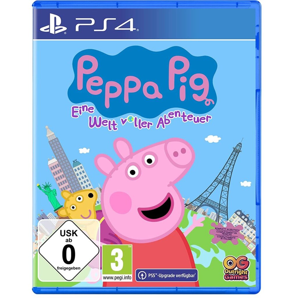 Outright Games Spielesoftware »Peppa Pig: Eine Welt voller Abenteuer«, PlayStation 4