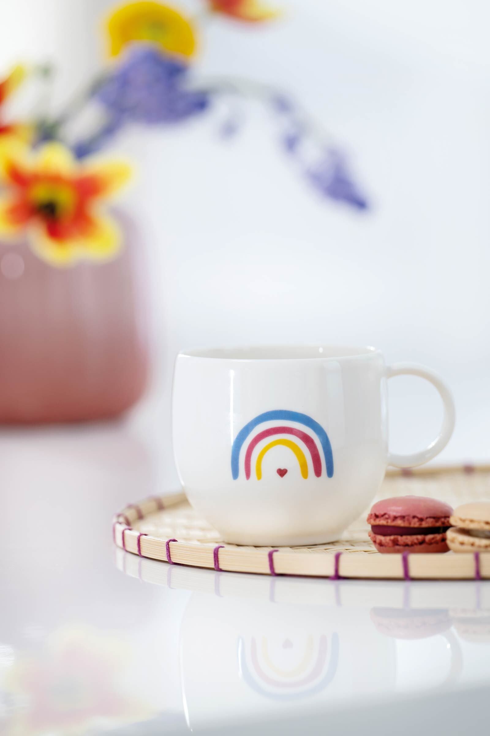 Villeroy & Boch Becher »Henkelbecher Be Happy With Love 290 ml 6er Set bunt«