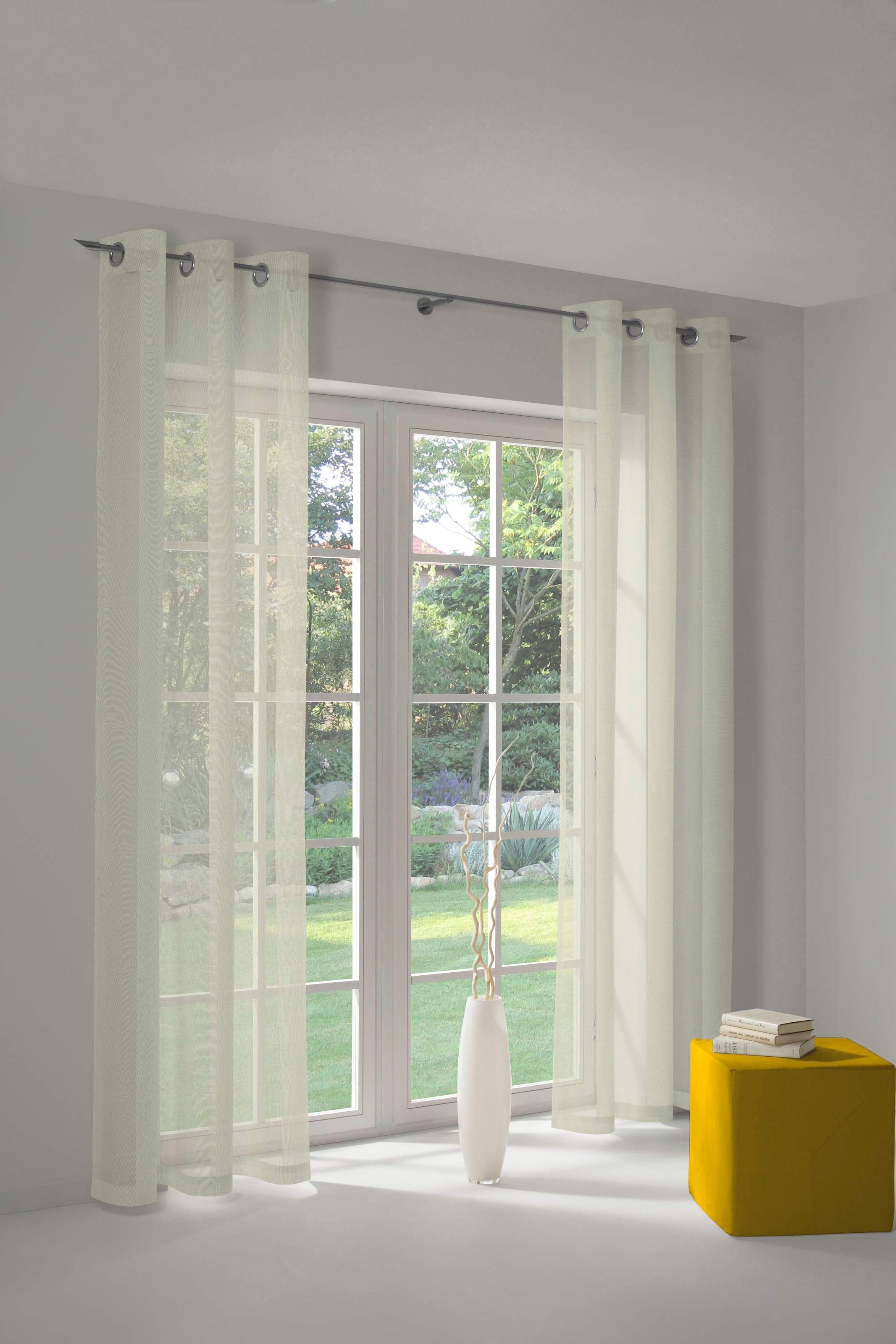 Wirth Vorhang »Bettina« Ösen 1 Stk. tlg. Store