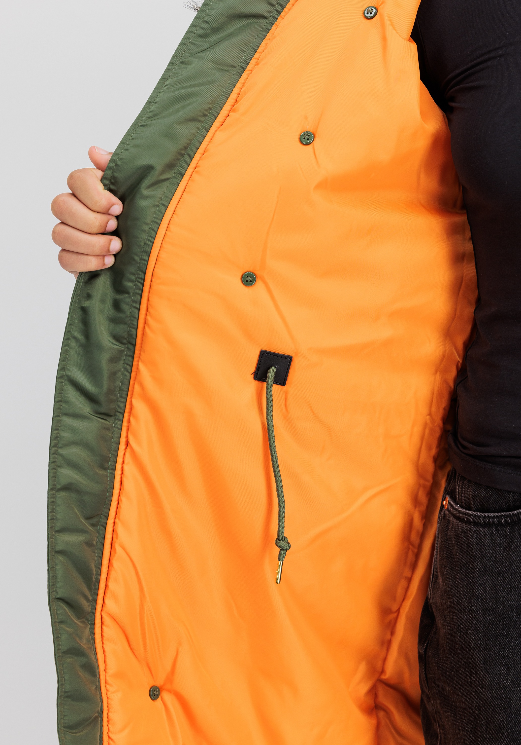 Alpha Industries Winterjacke »Alpha Industries Women - Cold Weather Jackets Long Fishtail W«